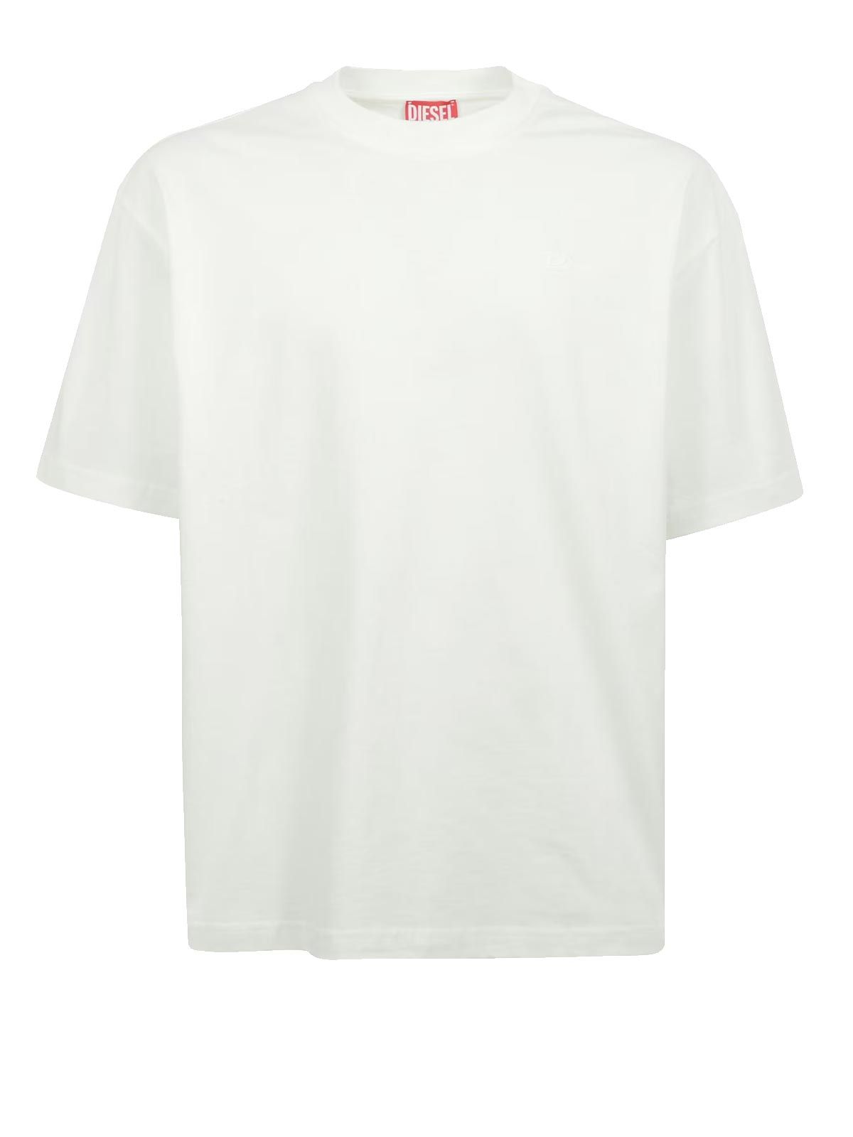 T-shirt boggy Megoval D bianca