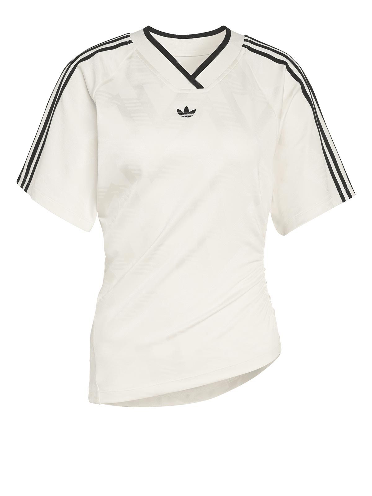 Maglia rouched football bianca