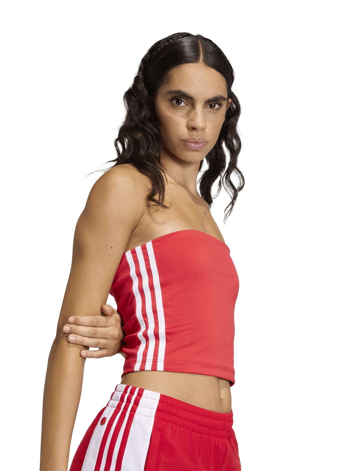 Top rosso ADIDAS ORIGINALS