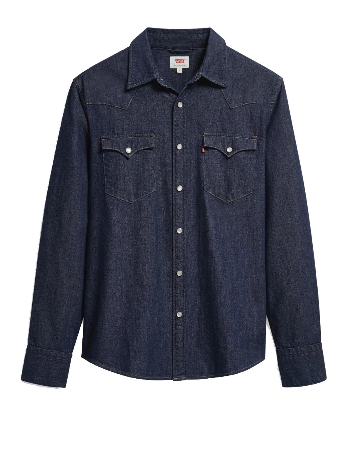 Camicia barstow western standard blu
