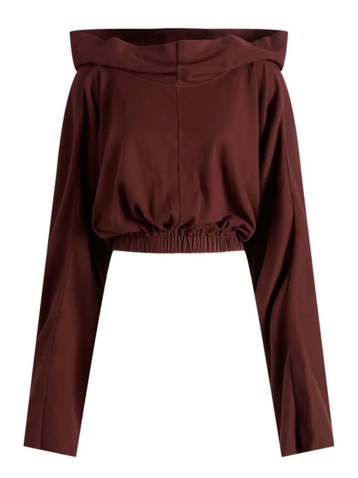 CROPPED HOODED TUNIC