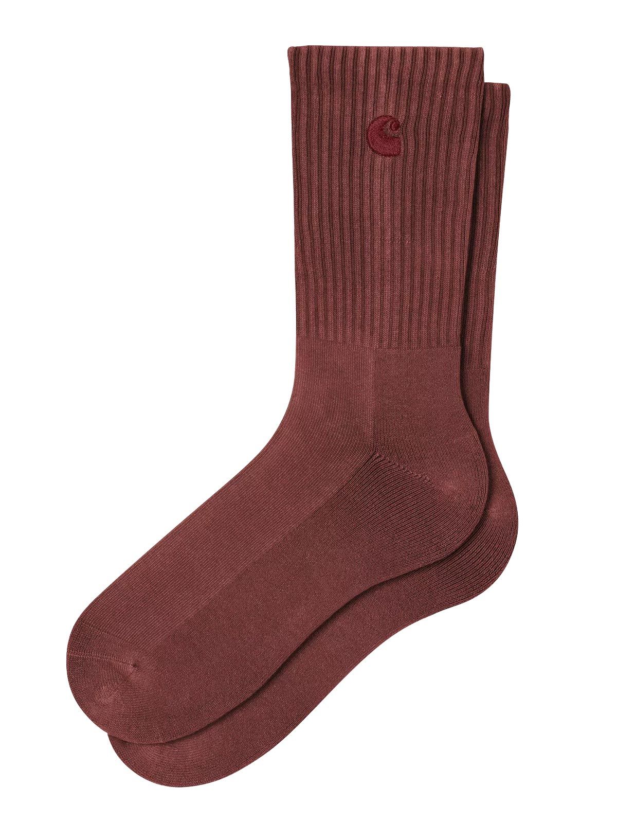 Hudson socks marsala