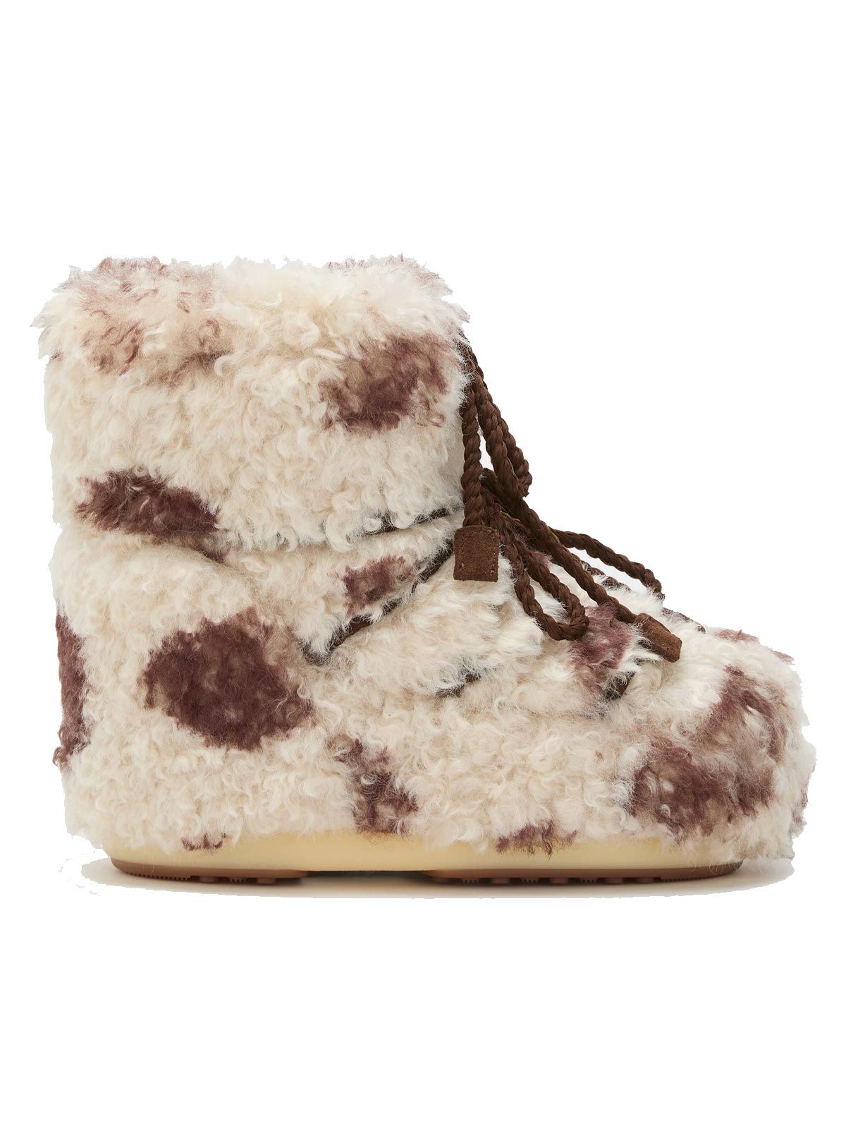 Icon Low Curly white/brown