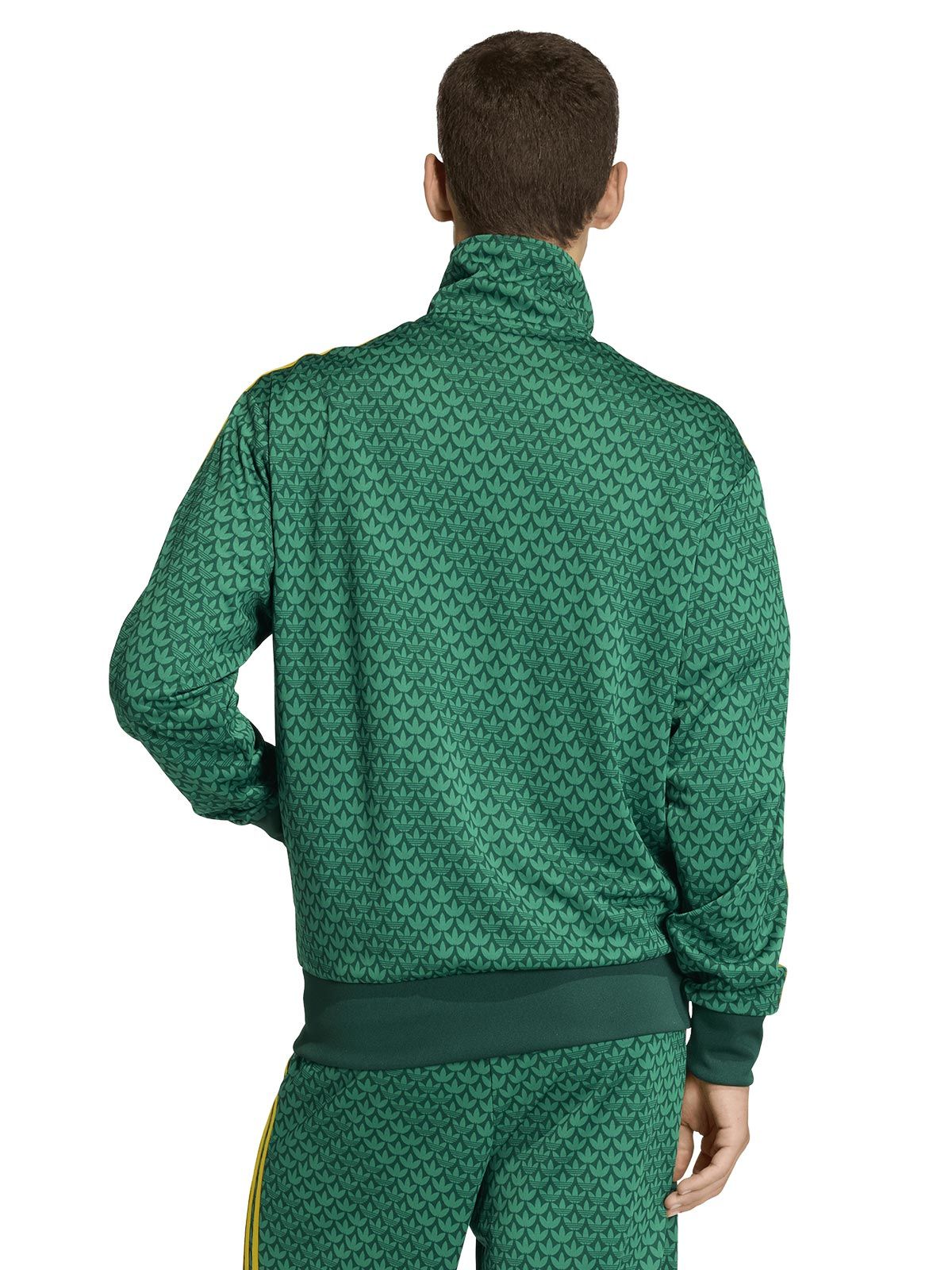 Sweatshirt Monogram Relaxed Firebird green ADIDAS ORIGINALS