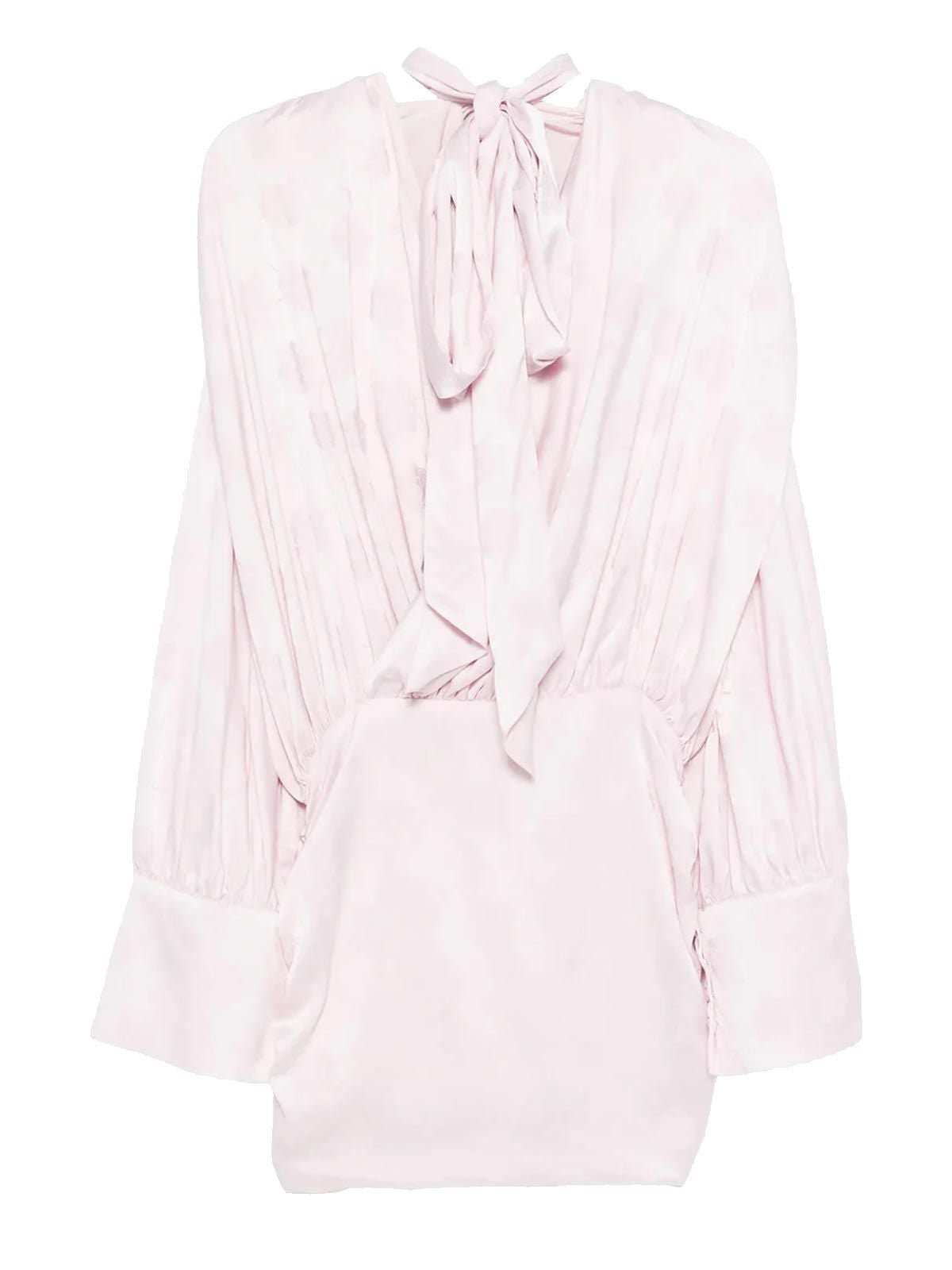 Vestito corto violaceo