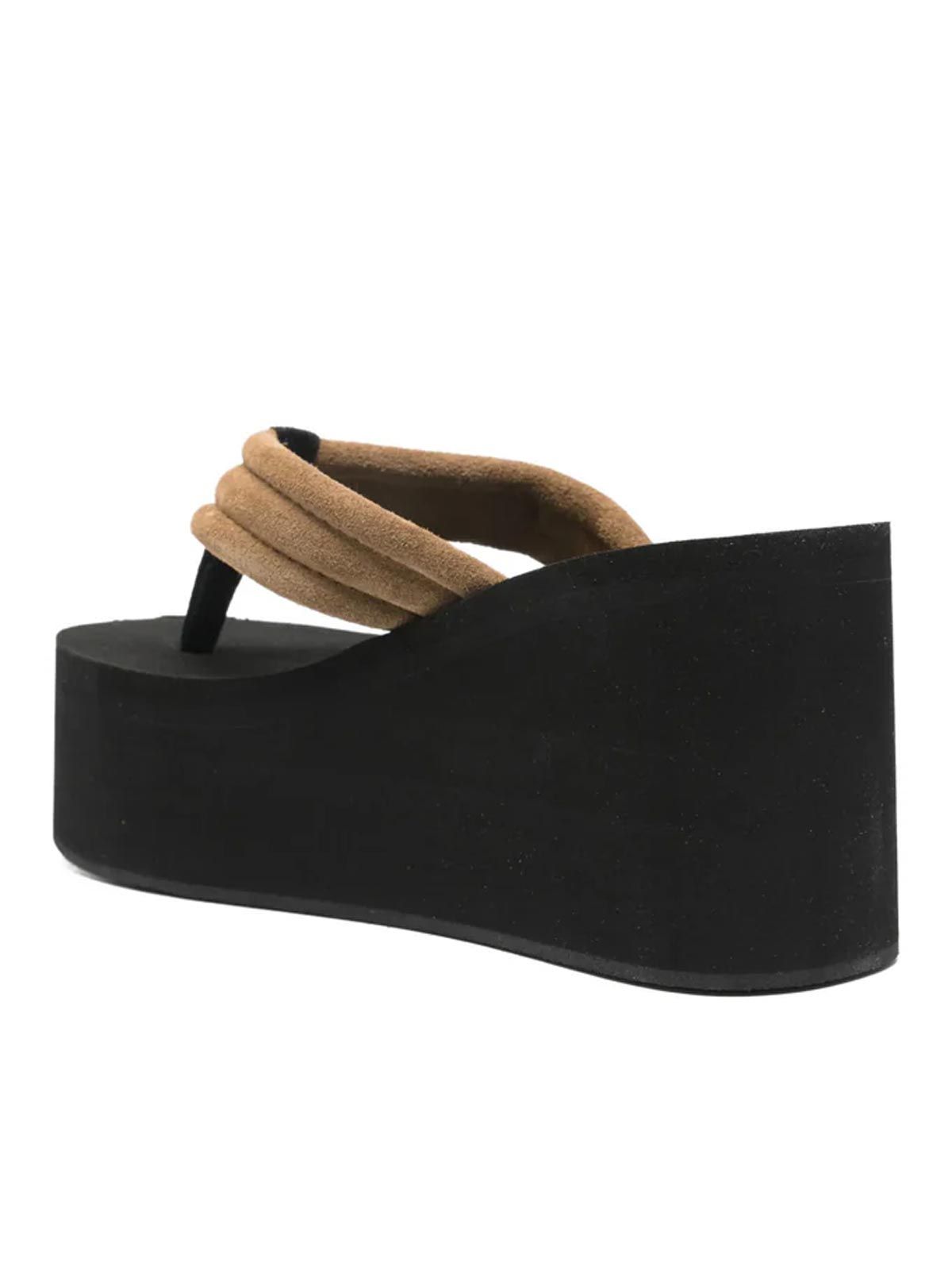 Flip flops black/brown COPERNI
