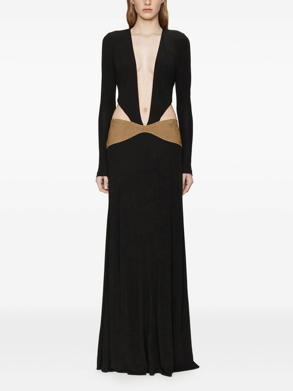 Vestito Contour nero CHRISTOPHER ESBER