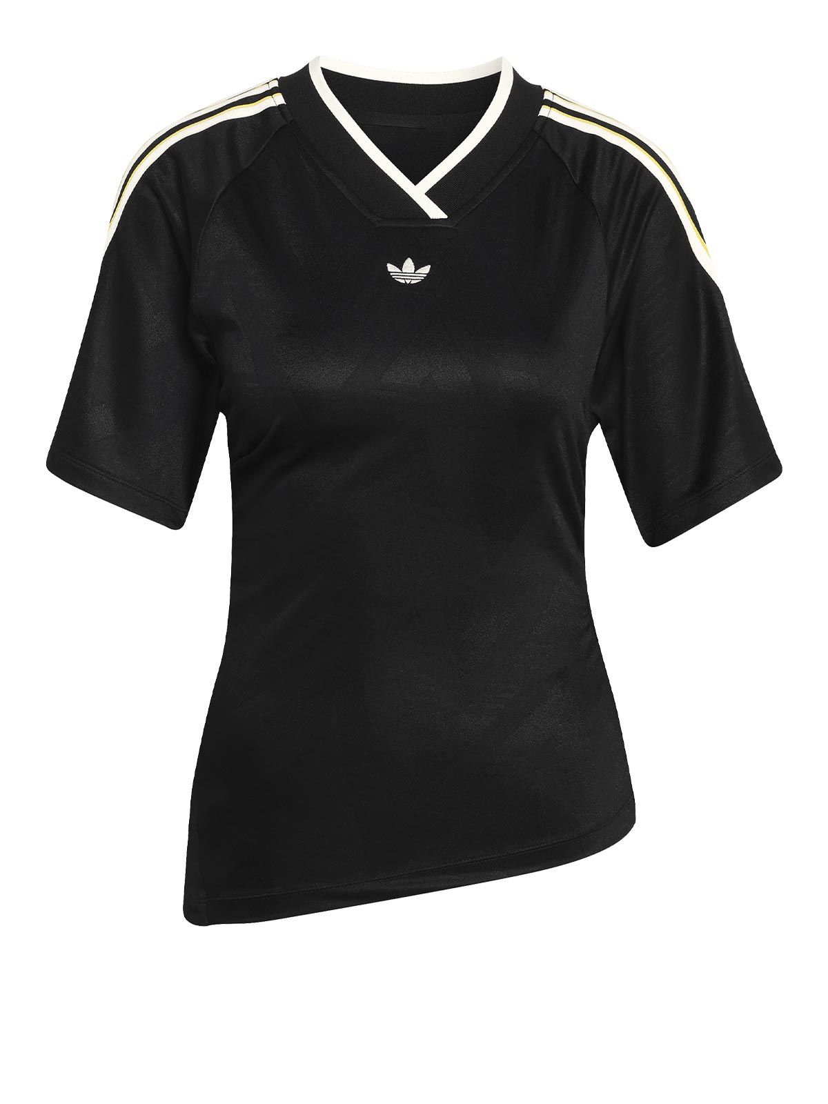 rouched foot tee nero