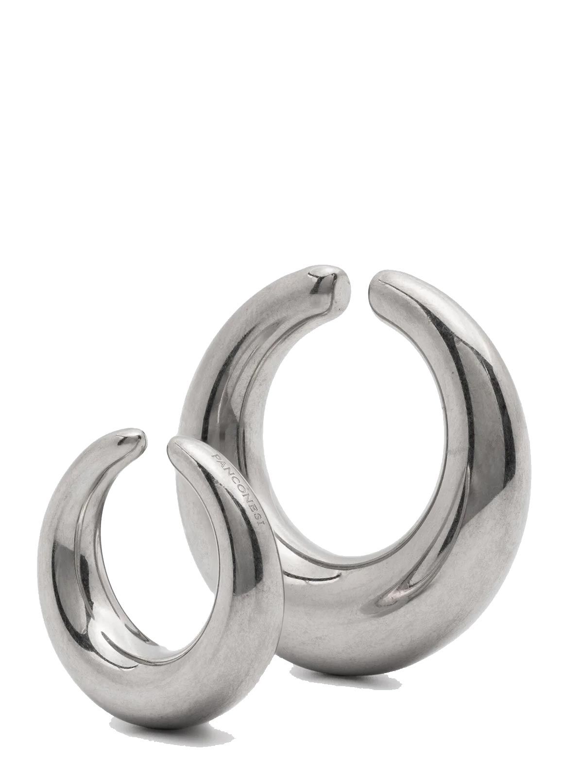 circle cuffs argento