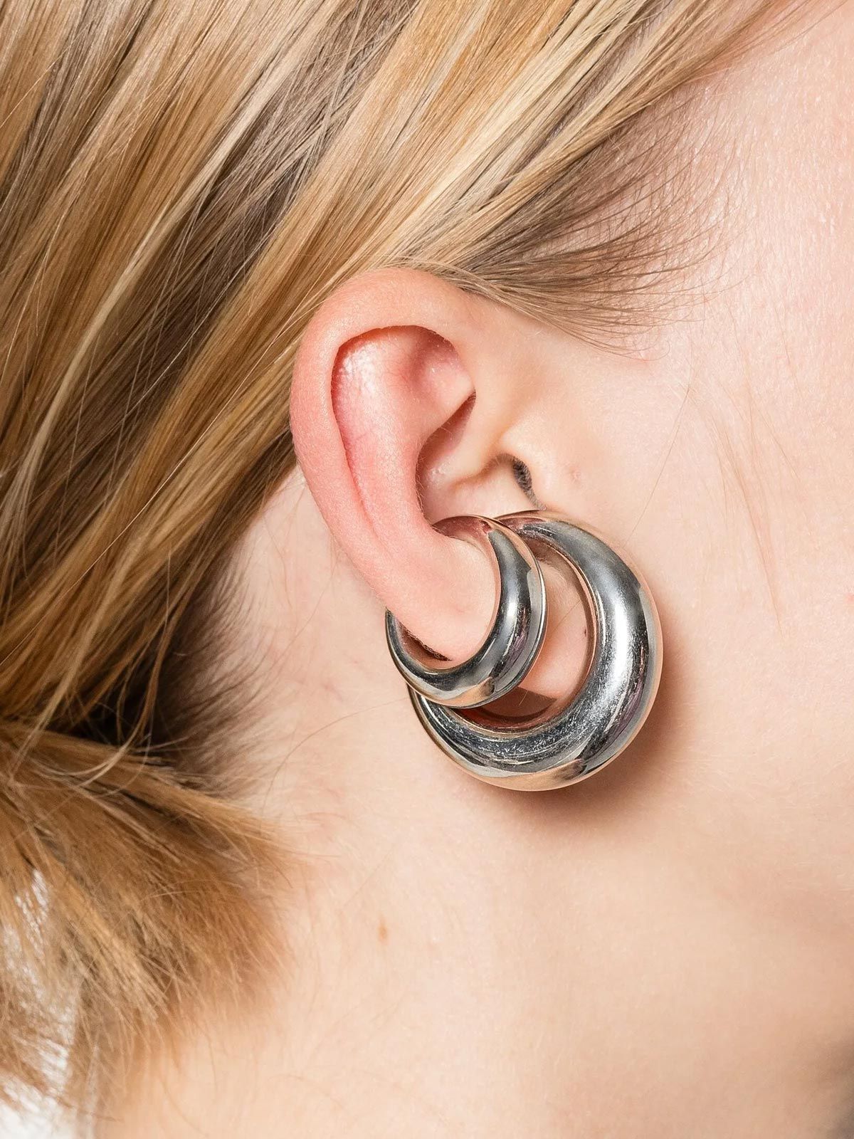 circle cuffs argento PANCONESI