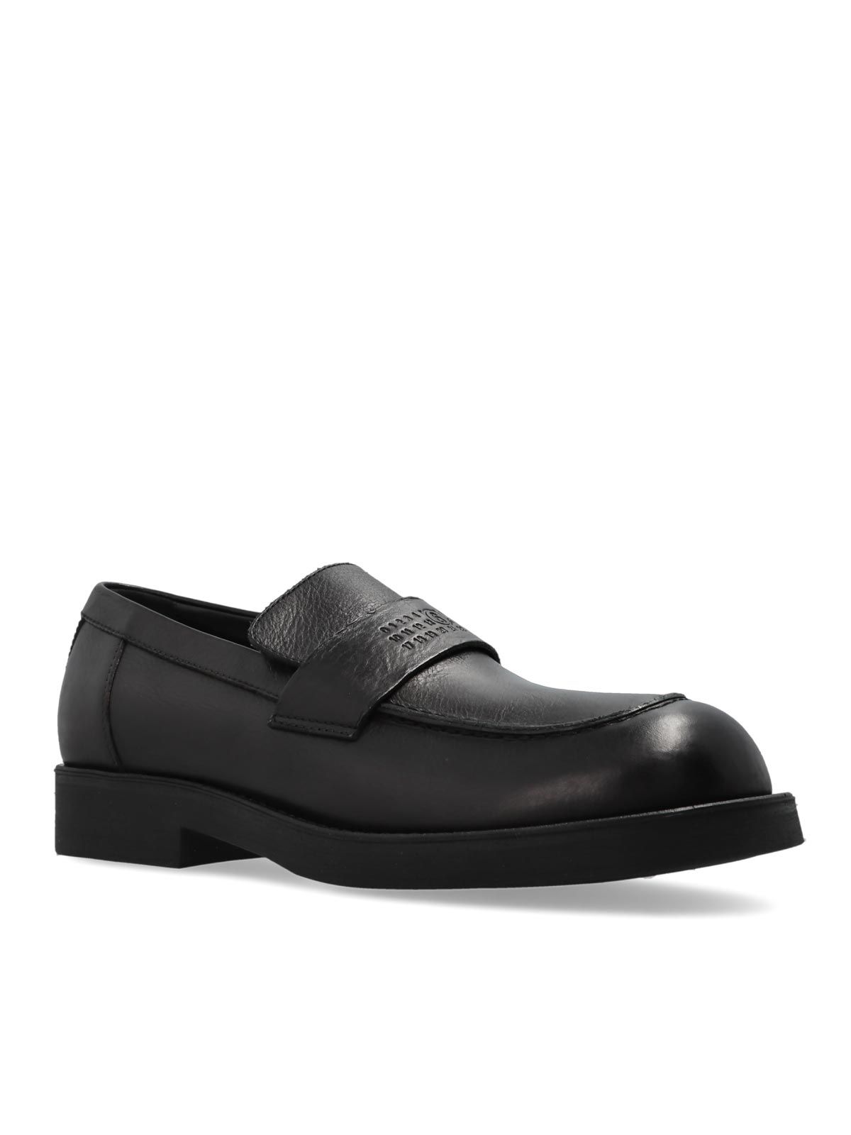 loafers nero MM6 MAISON MARGIELA