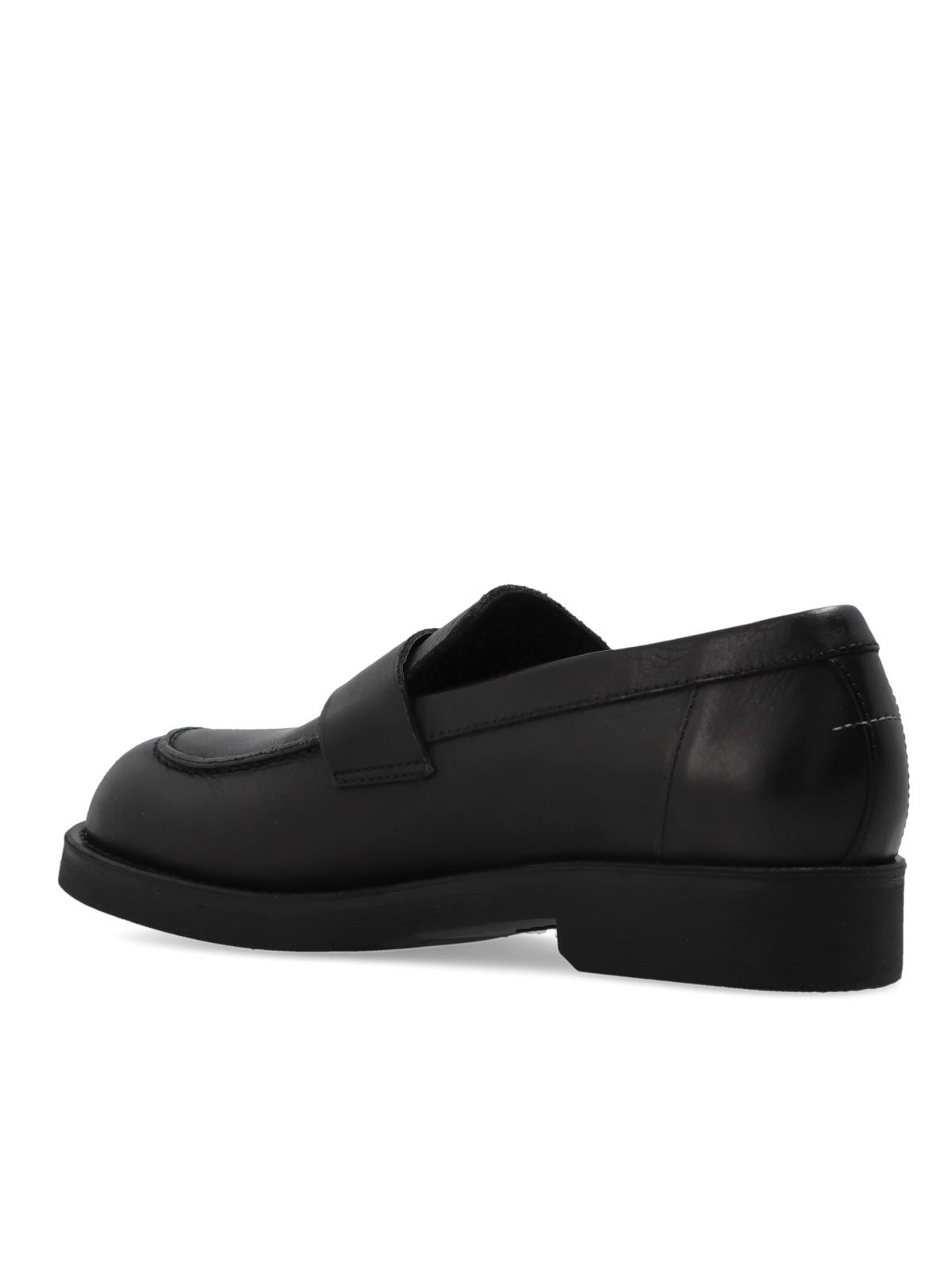 loafers nero MM6 MAISON MARGIELA