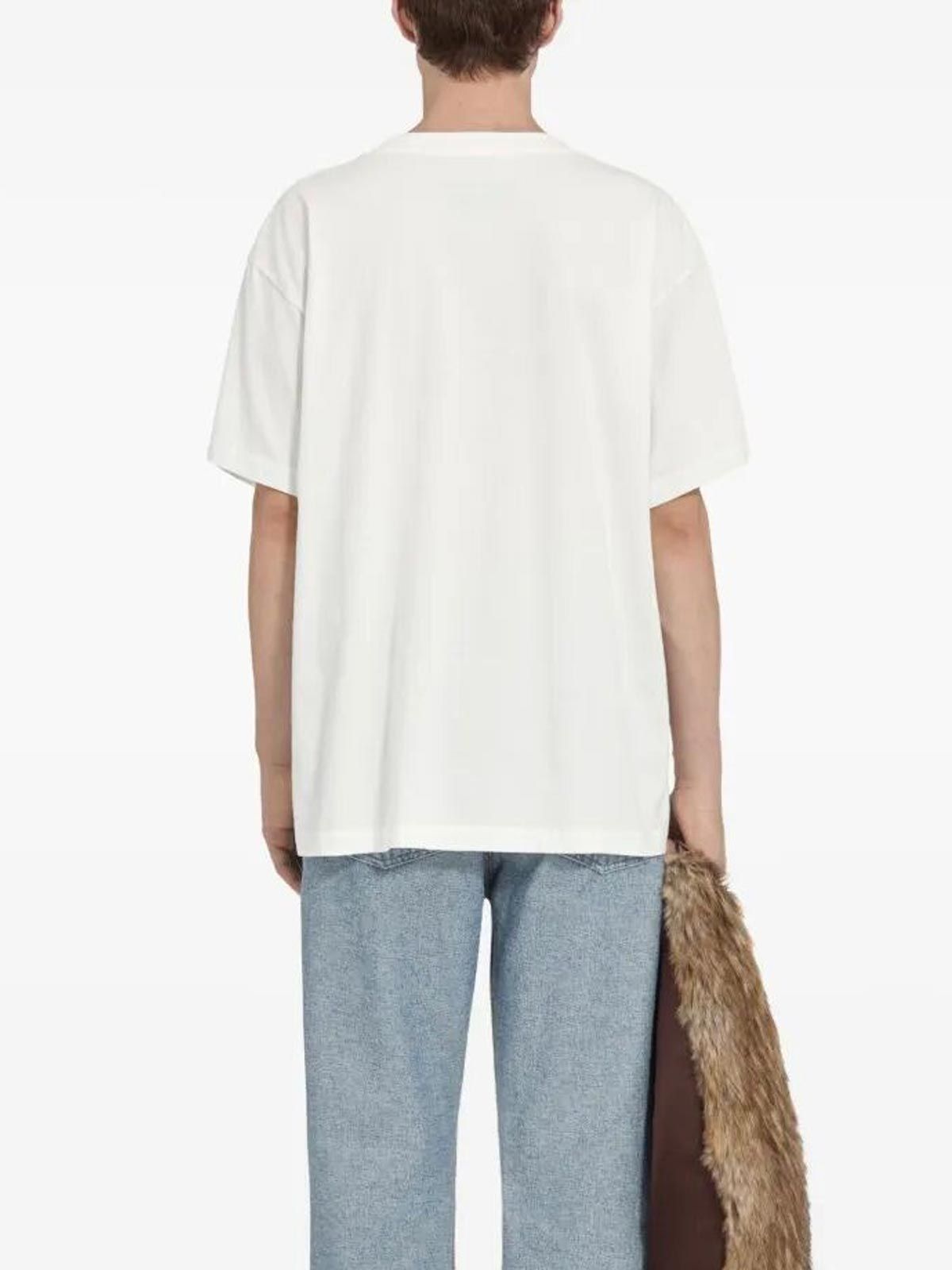 t-shirt bianco MM6 MAISON MARGIELA