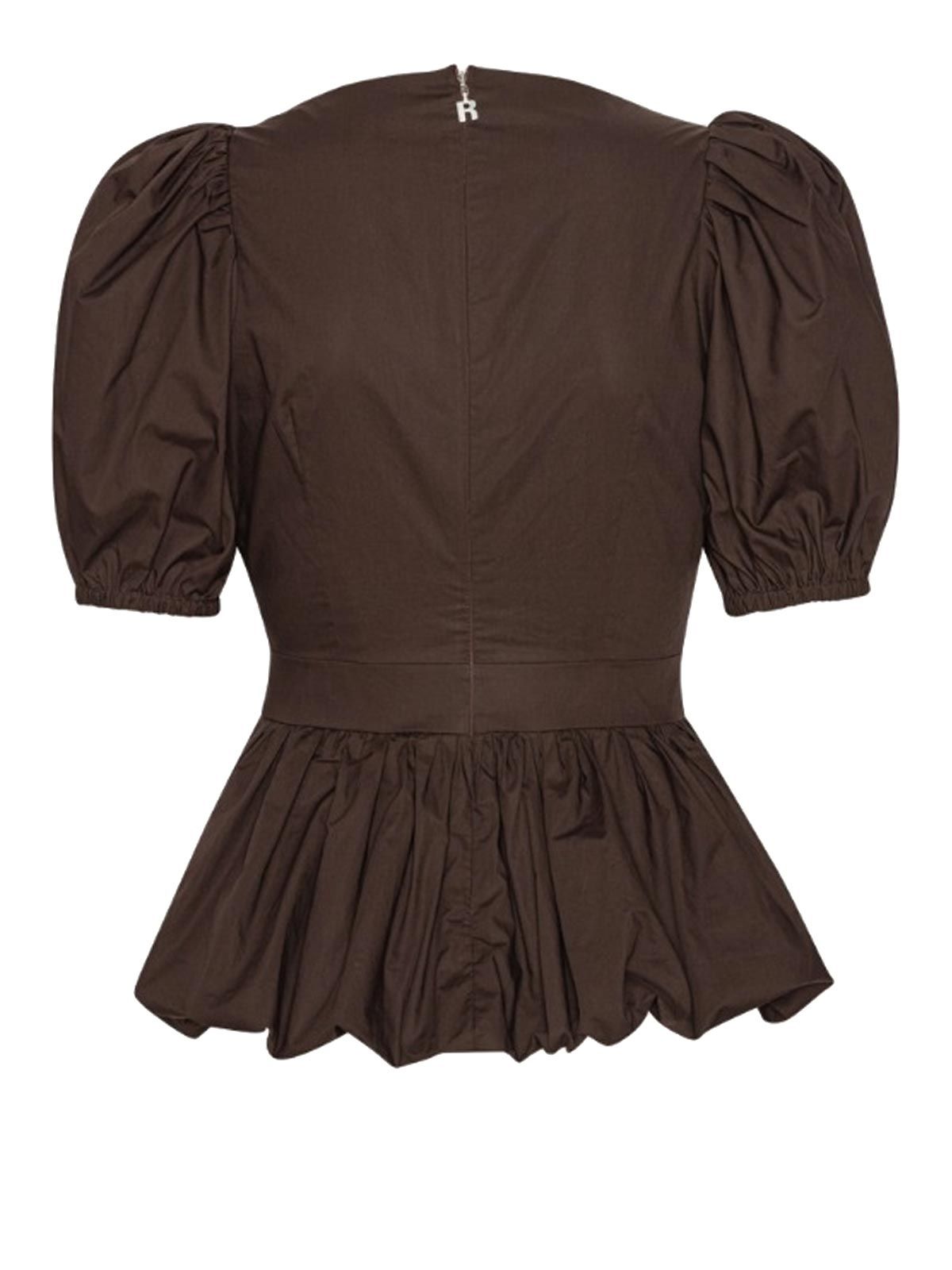 Top a palloncino marrone ROTATE