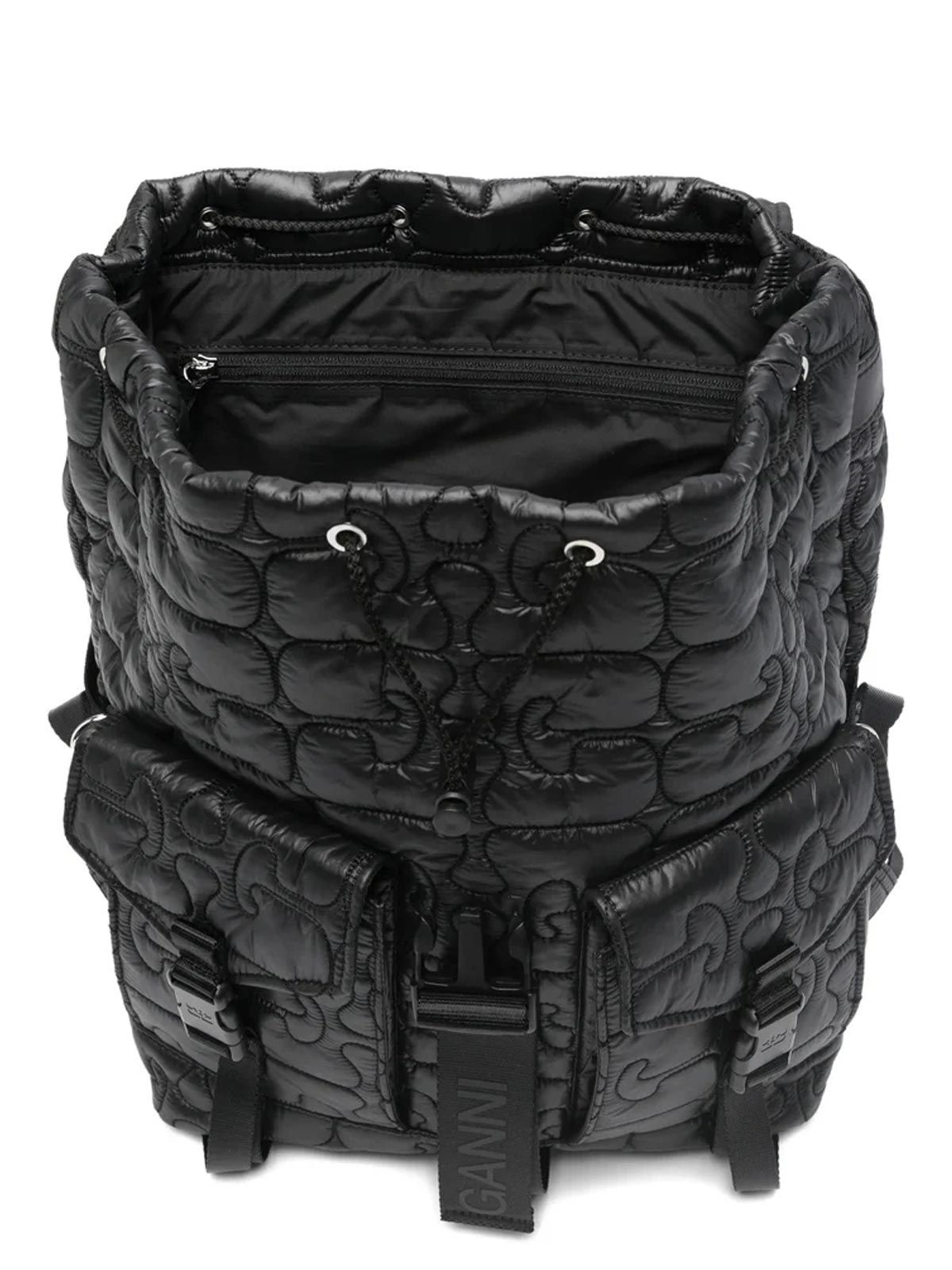 Re-Tech Quilted Backpack GANNI