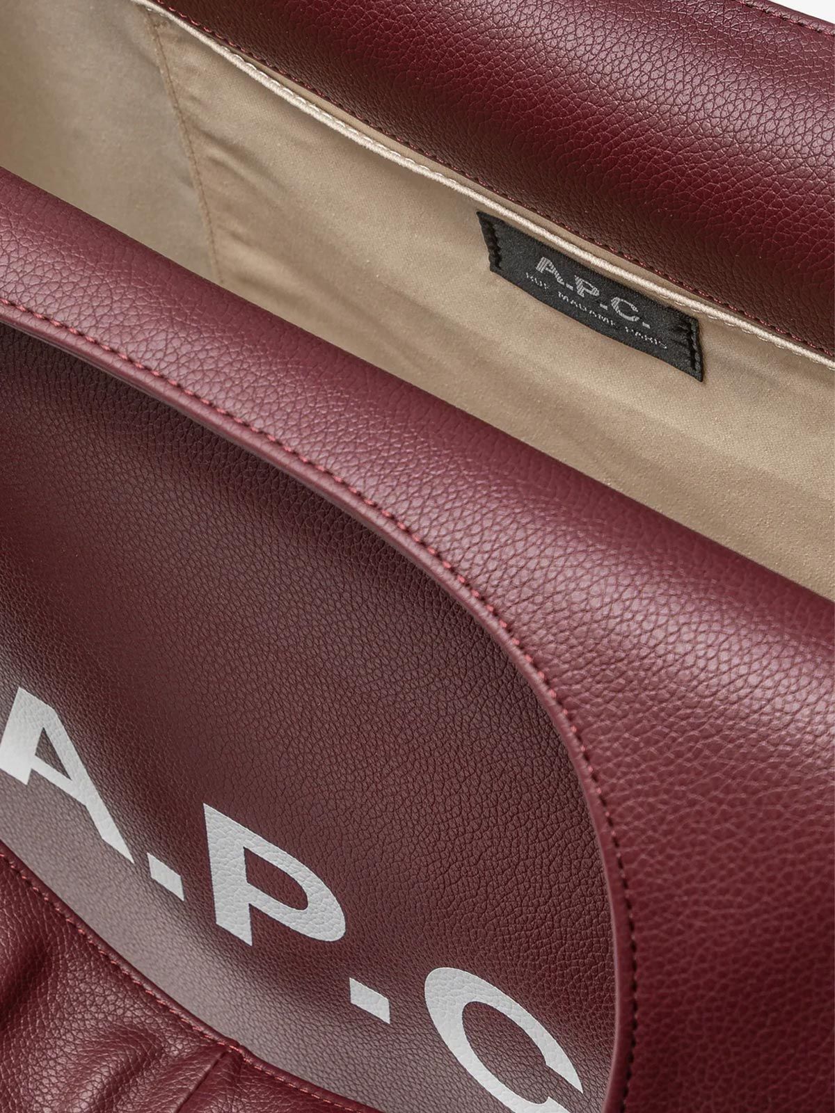 Tote Ninon brown A.P.C.