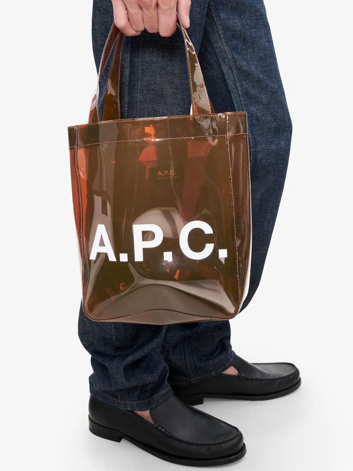 Tote Lou piccola marrone A.P.C.