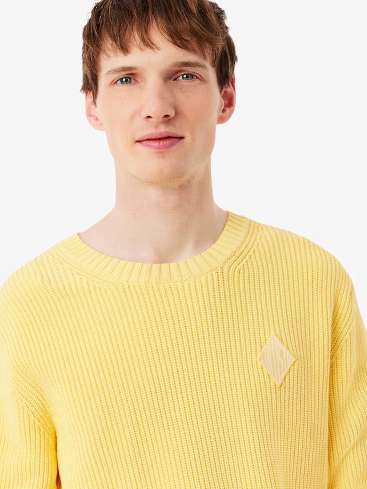 Maglione giallo LACOSTE