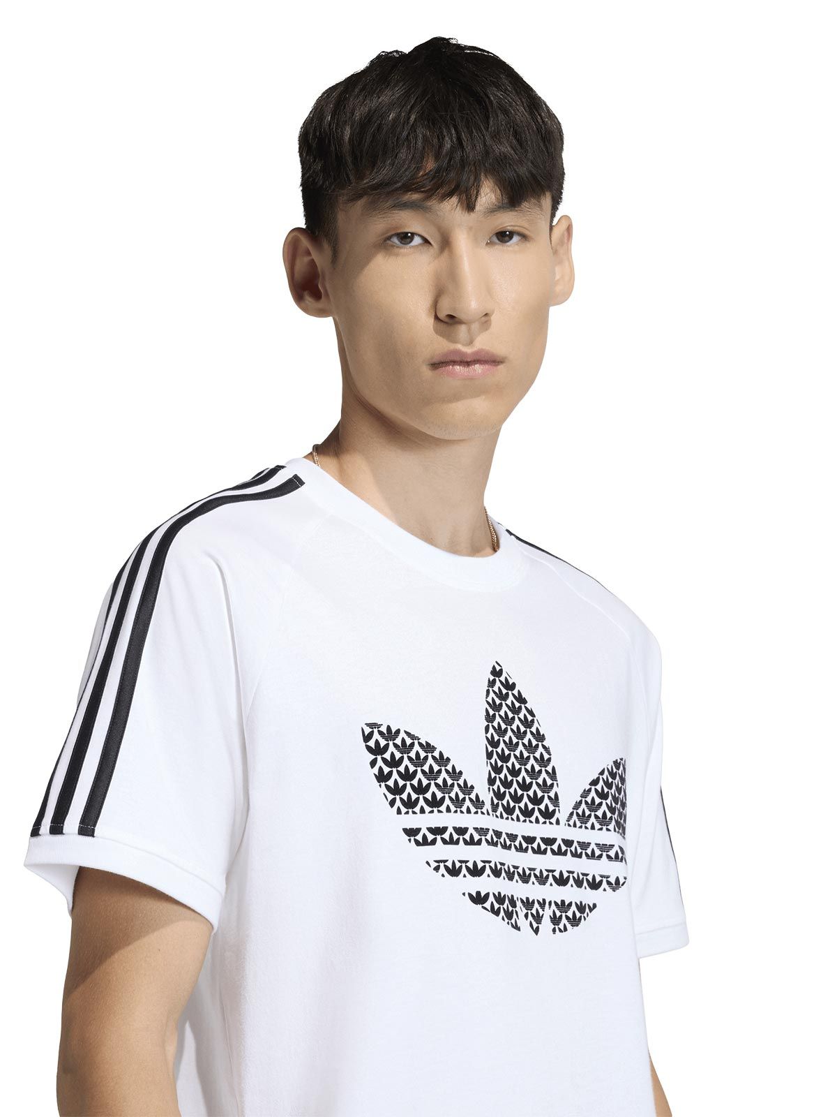 monogram 3s tee bianco ADIDAS ORIGINALS