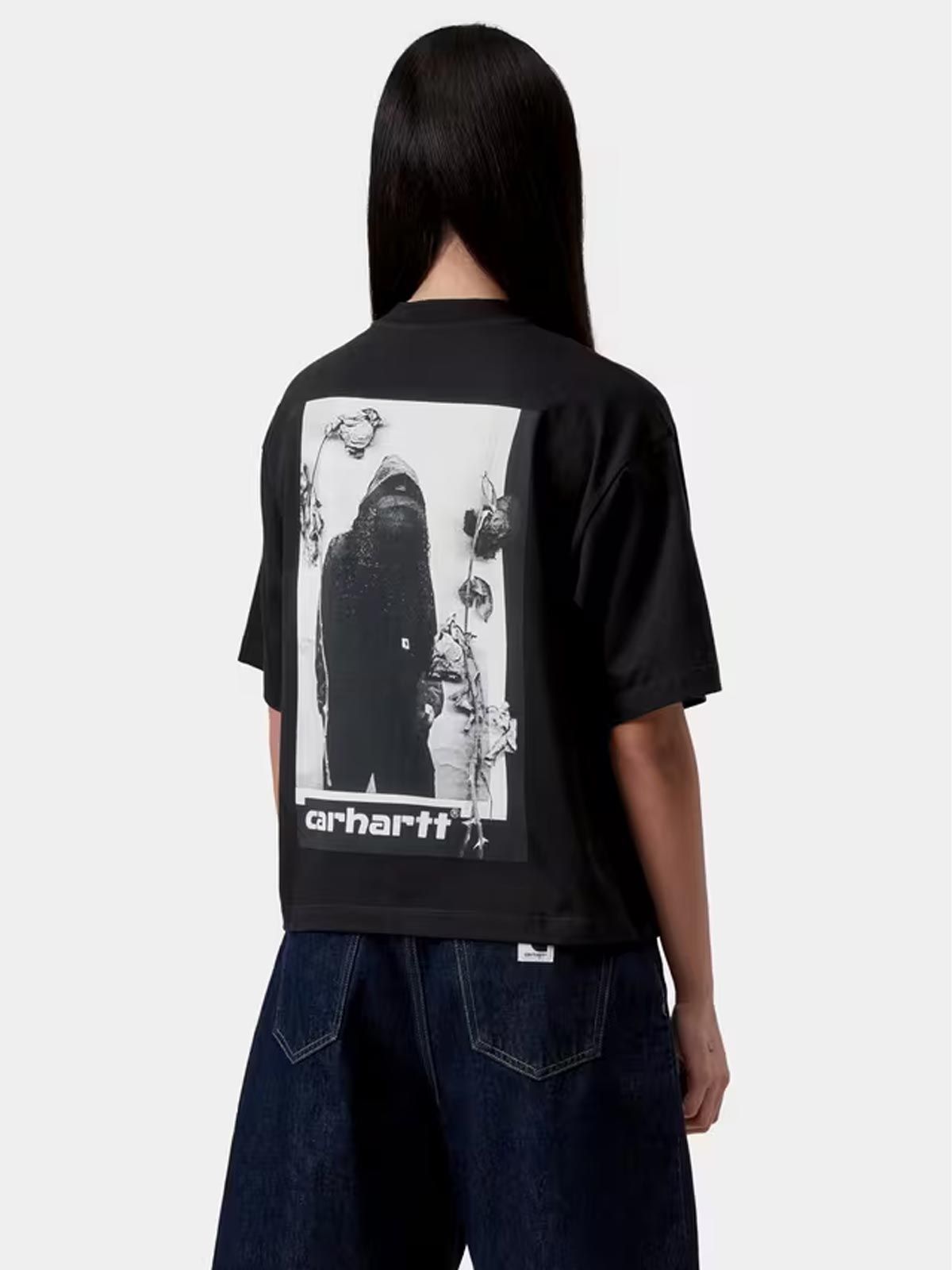 T-shirt Archive Script nera CARHARTT WIP