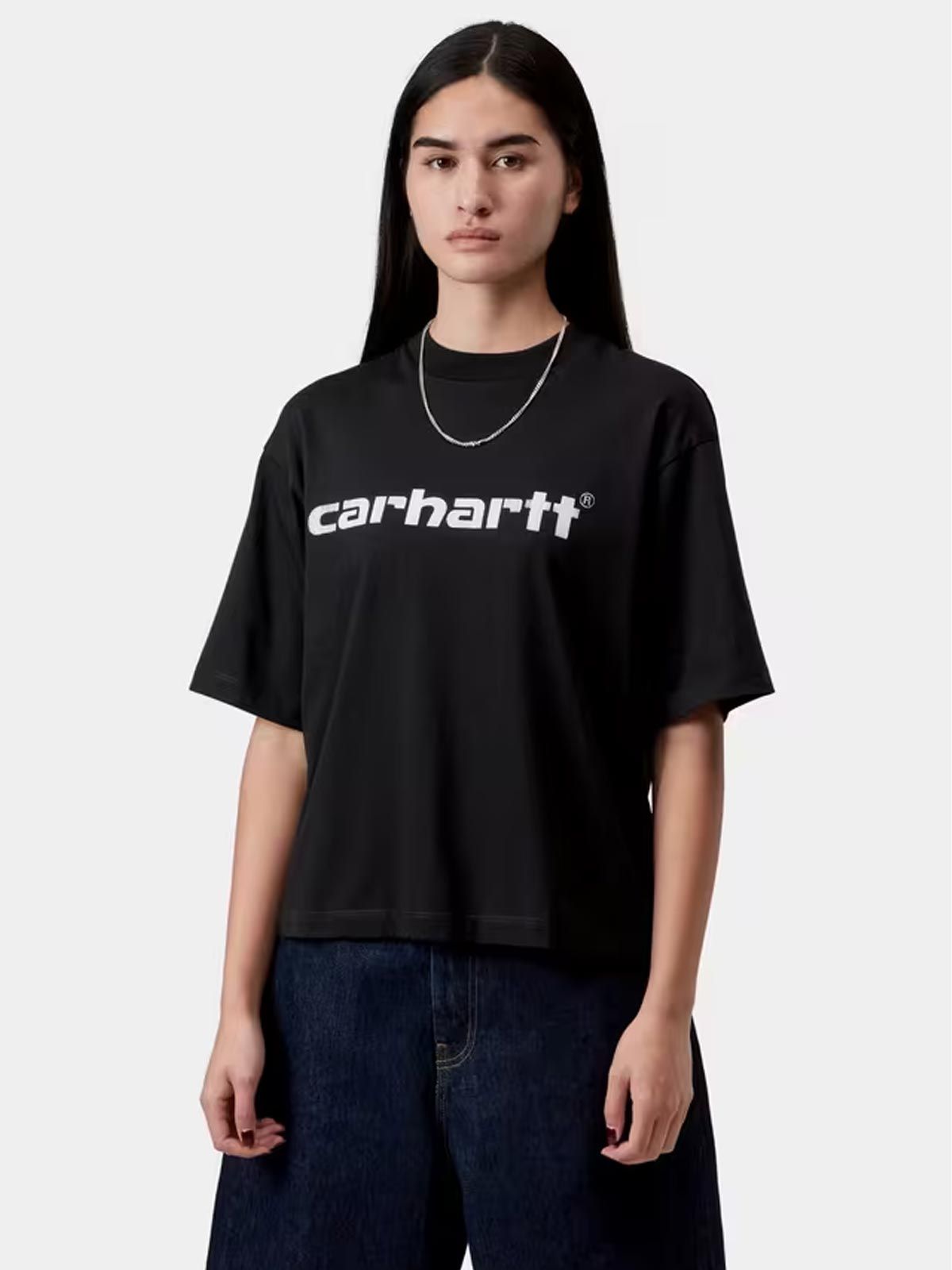 T-shirt Archive Script nera CARHARTT WIP