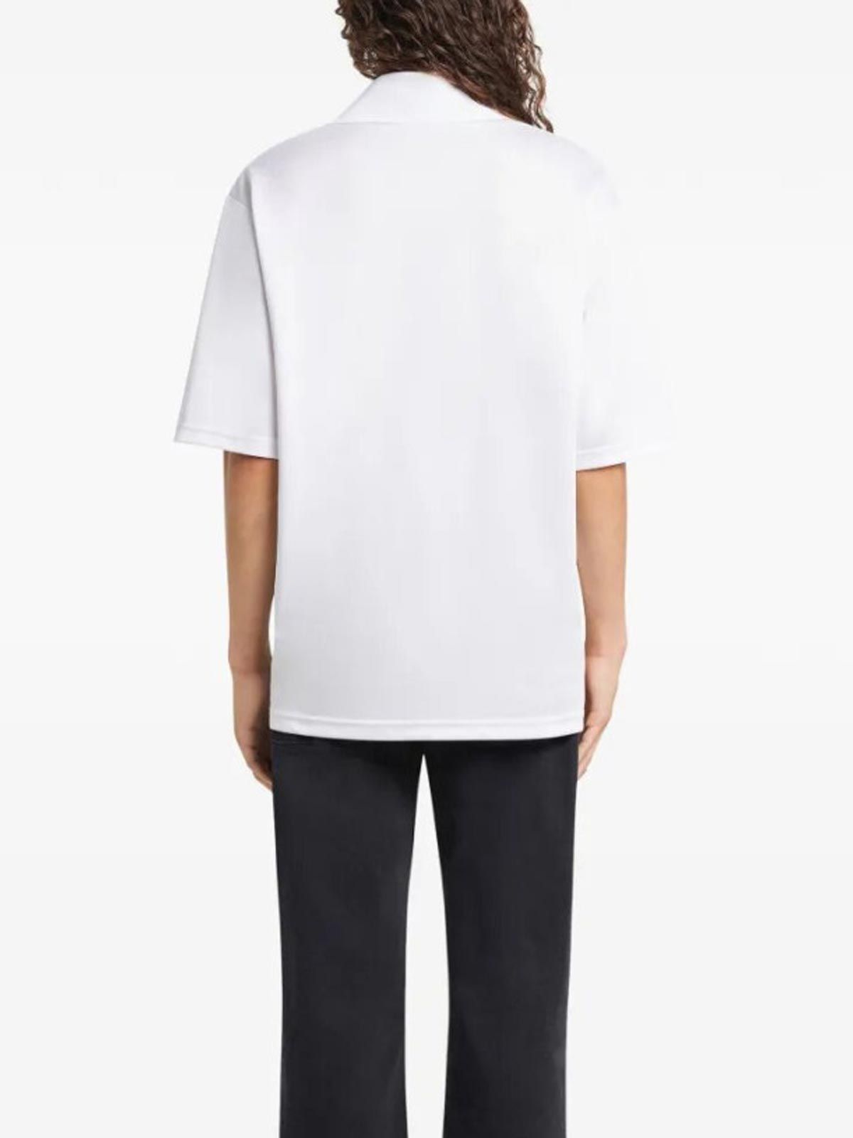 Polo bianca COURREGES