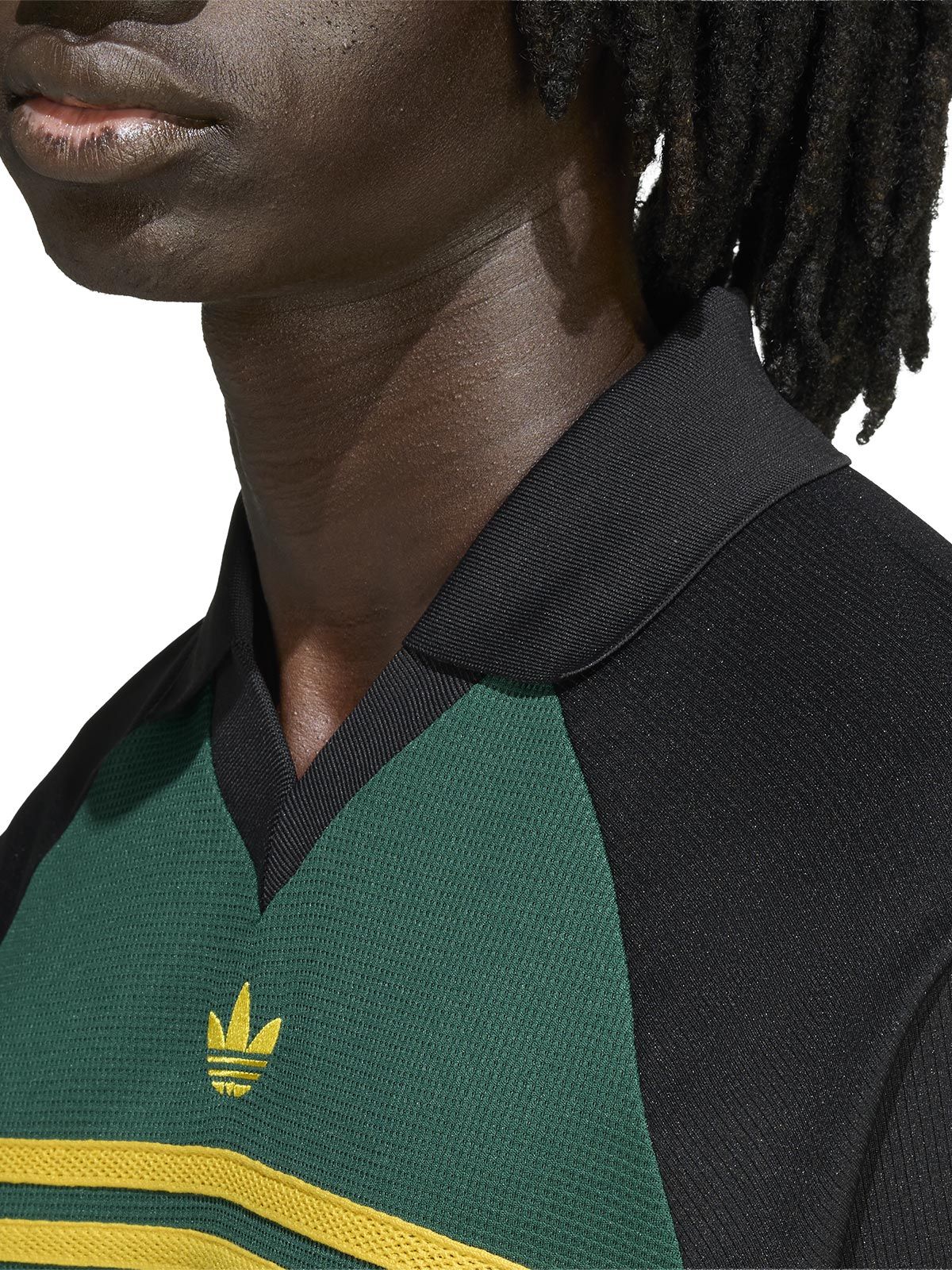 chest ls tee verde ADIDAS ORIGINALS