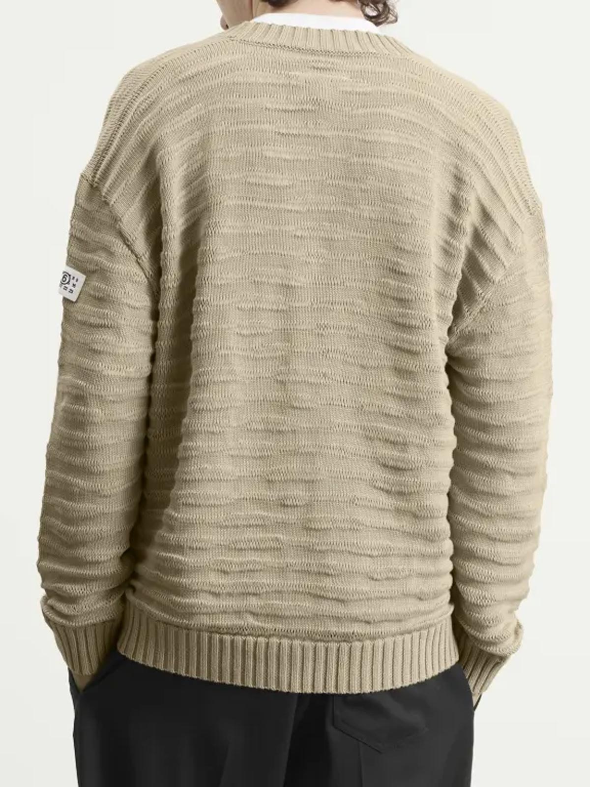 Cardigan beige MM6 MAISON MARGIELA