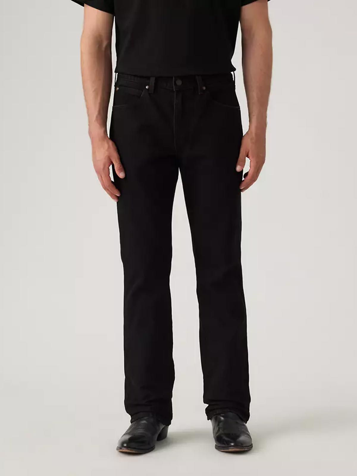 537 western bootcut neri LEVI'S