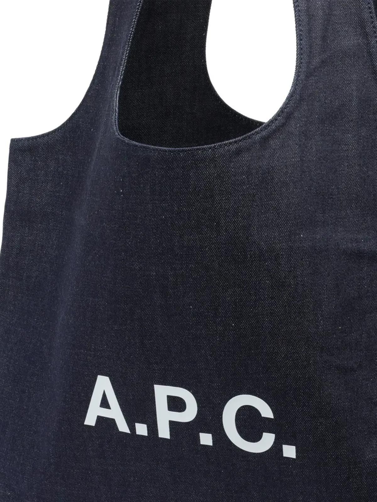Tote Ninon denim blue A.P.C.