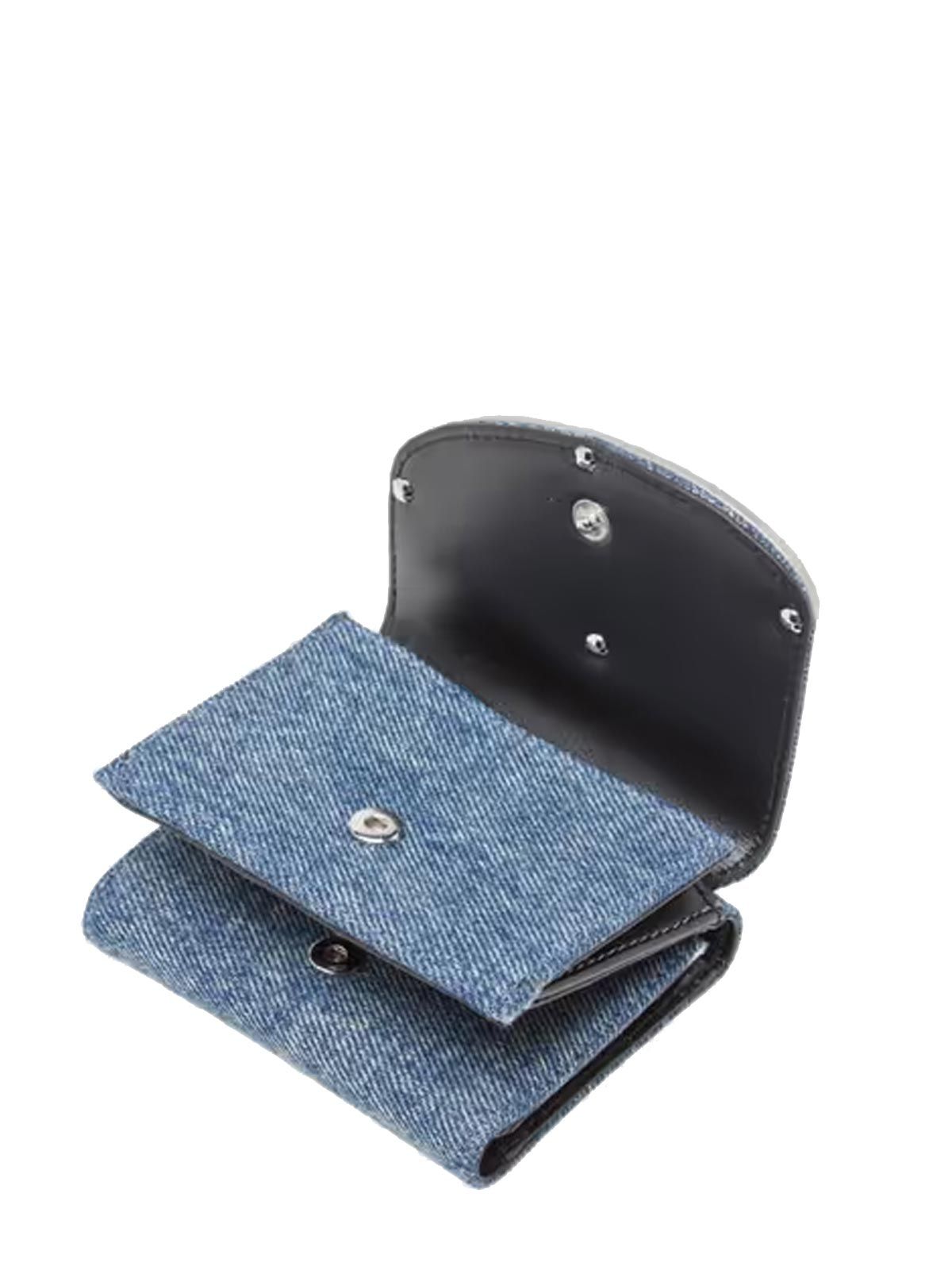 Portafoglio blu DIESEL