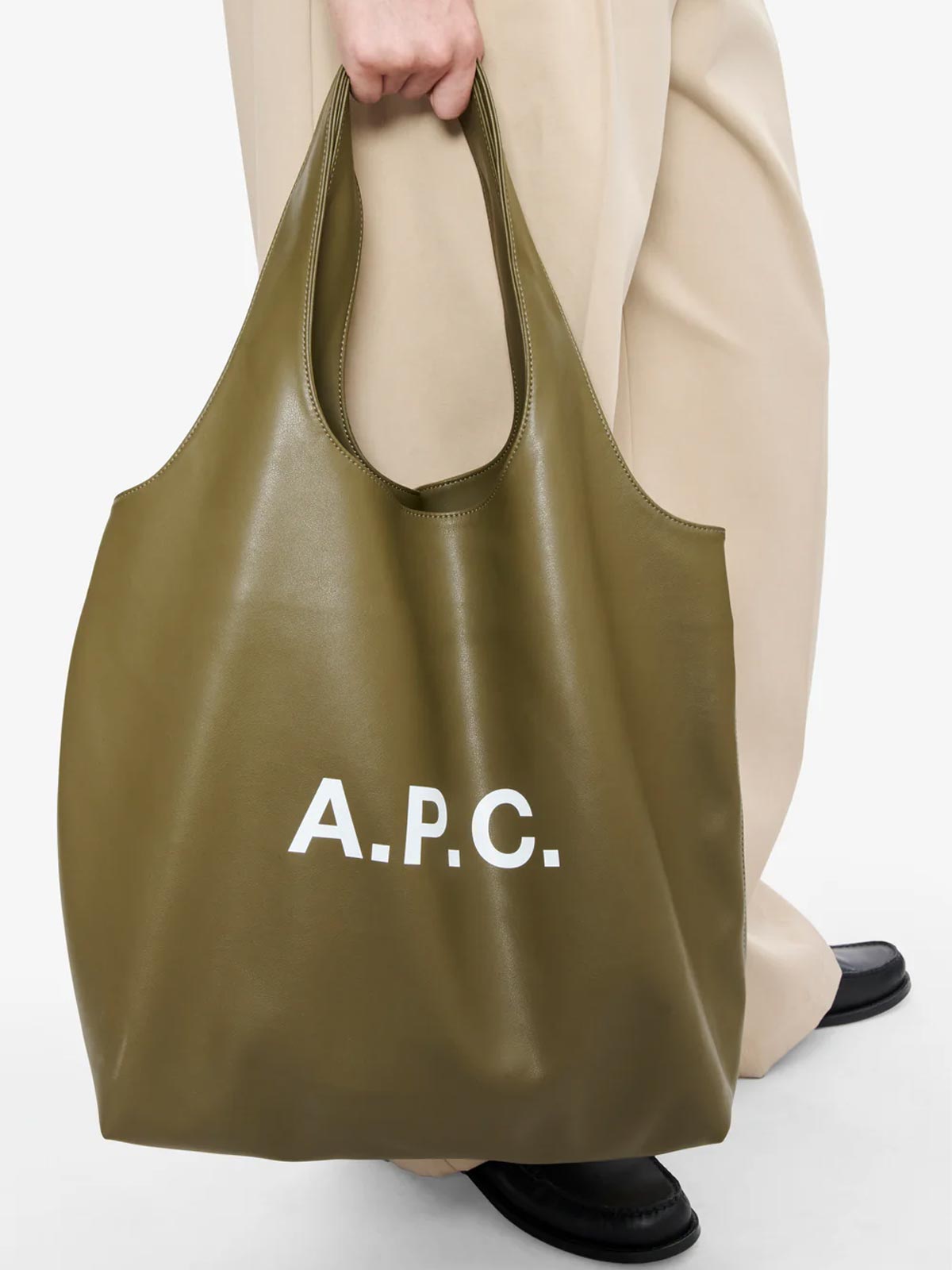 Borsa Tote Ninon verde A.P.C.