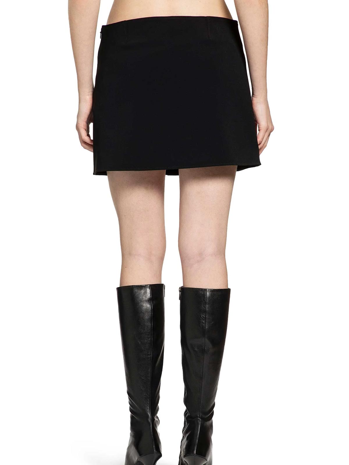 Mini skirt black COURREGES