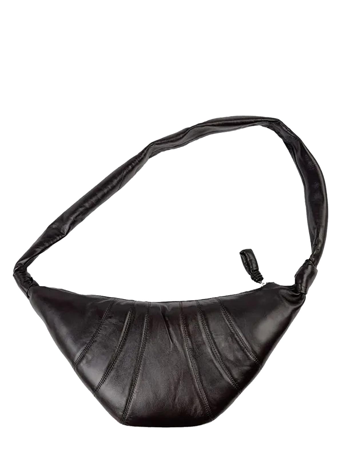 Large croissant bag brown