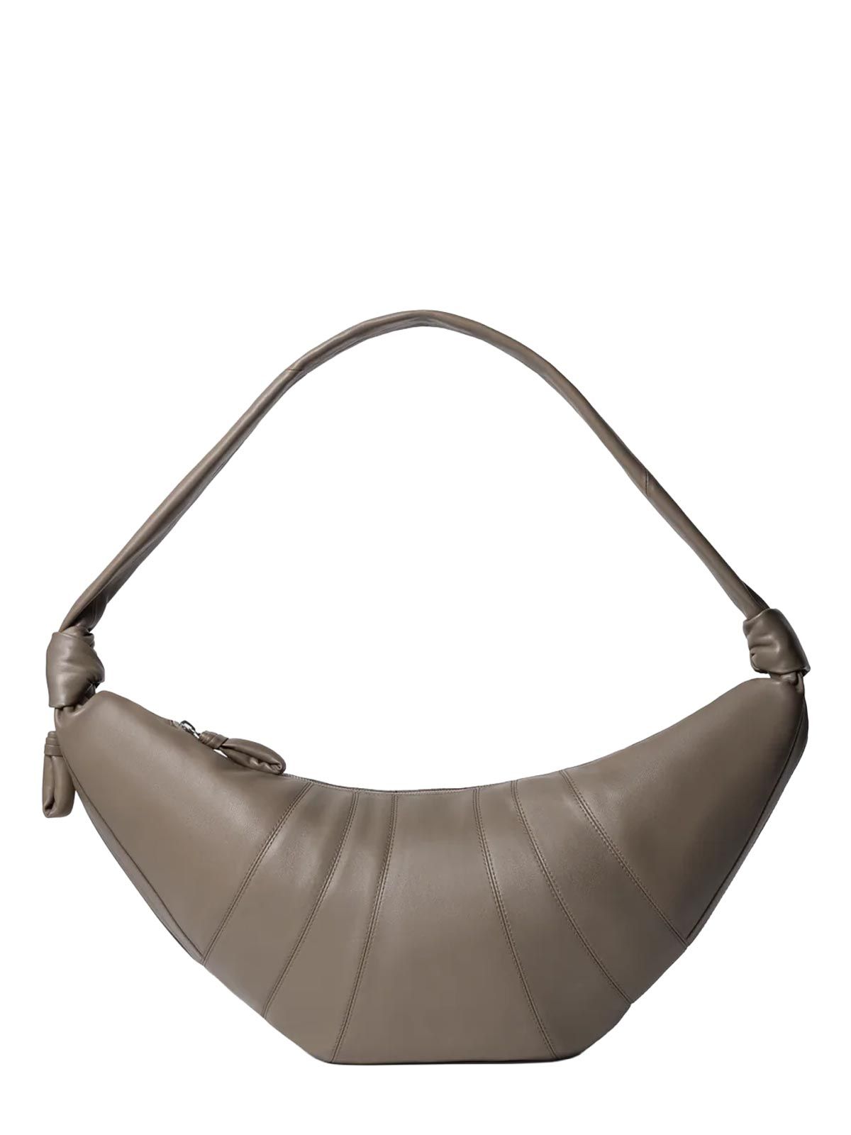 Borsa croissant grande khaki