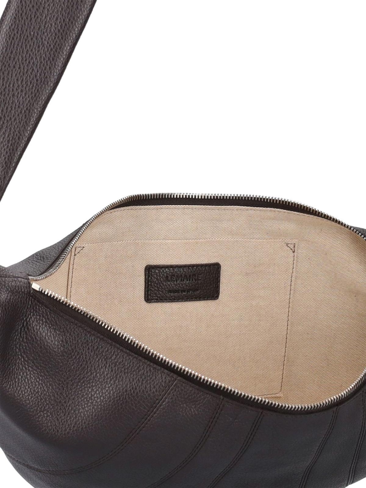 Medium croissant bag brown LEMAIRE