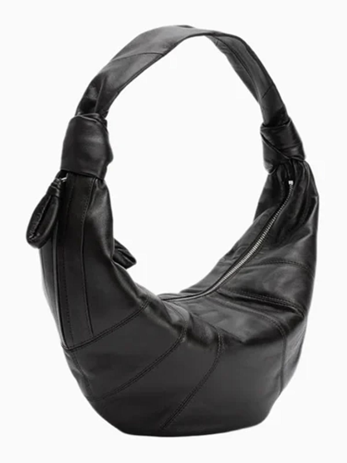 Fortune croissant bag black LEMAIRE