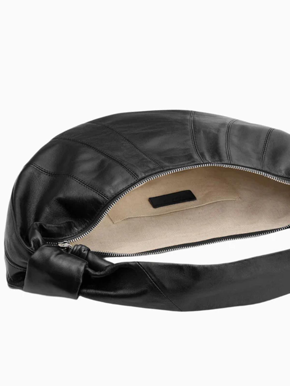 Fortune croissant bag black LEMAIRE