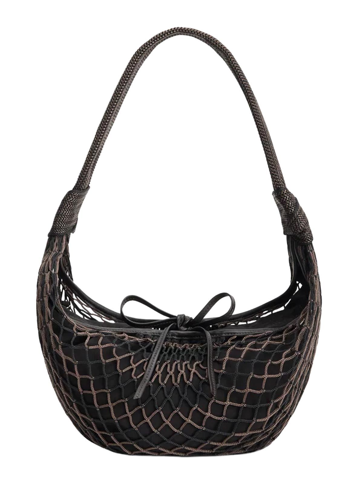 fortune croissant filt bag marrone