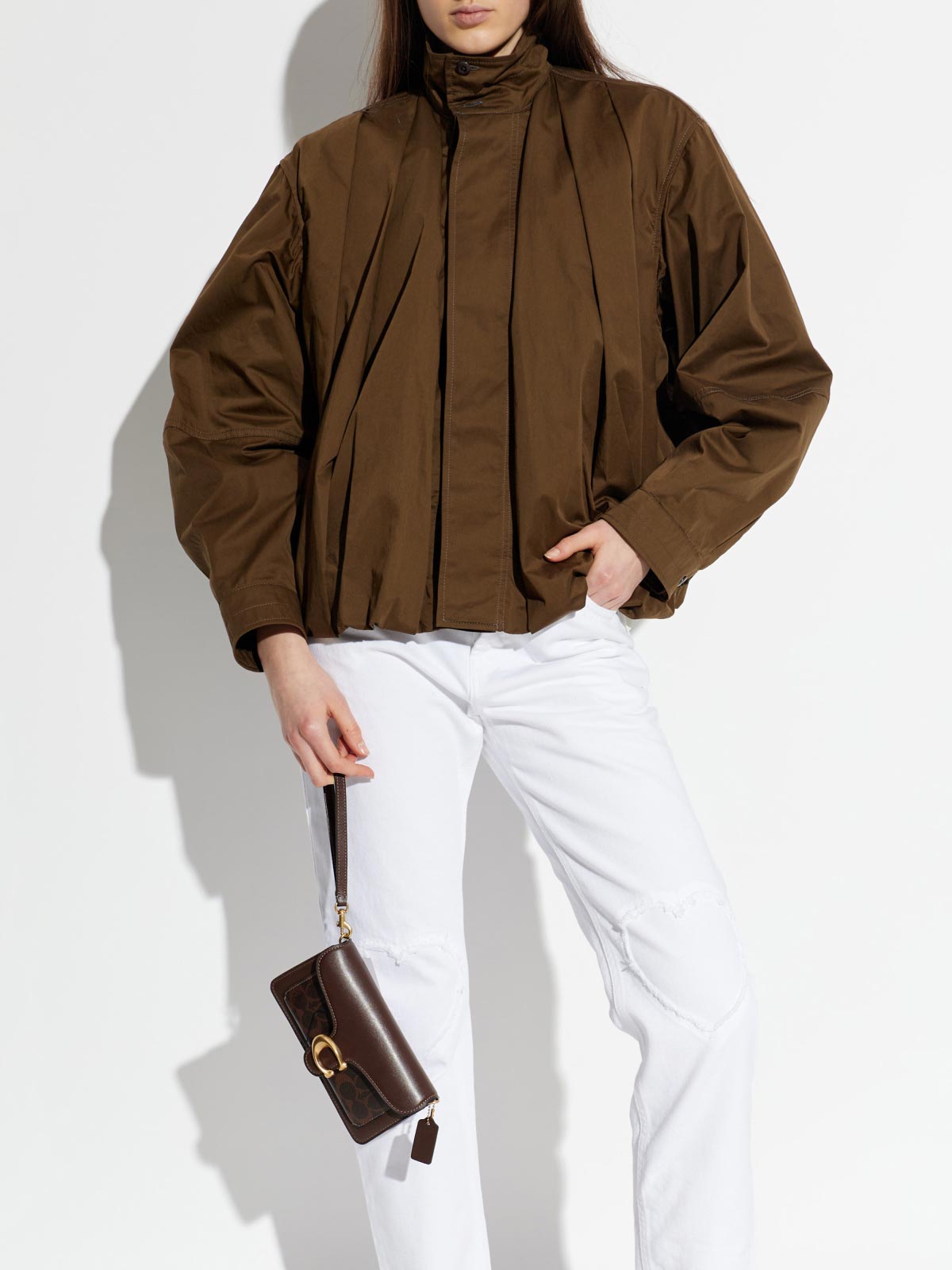 Giacca a palloncino bronzo LEMAIRE