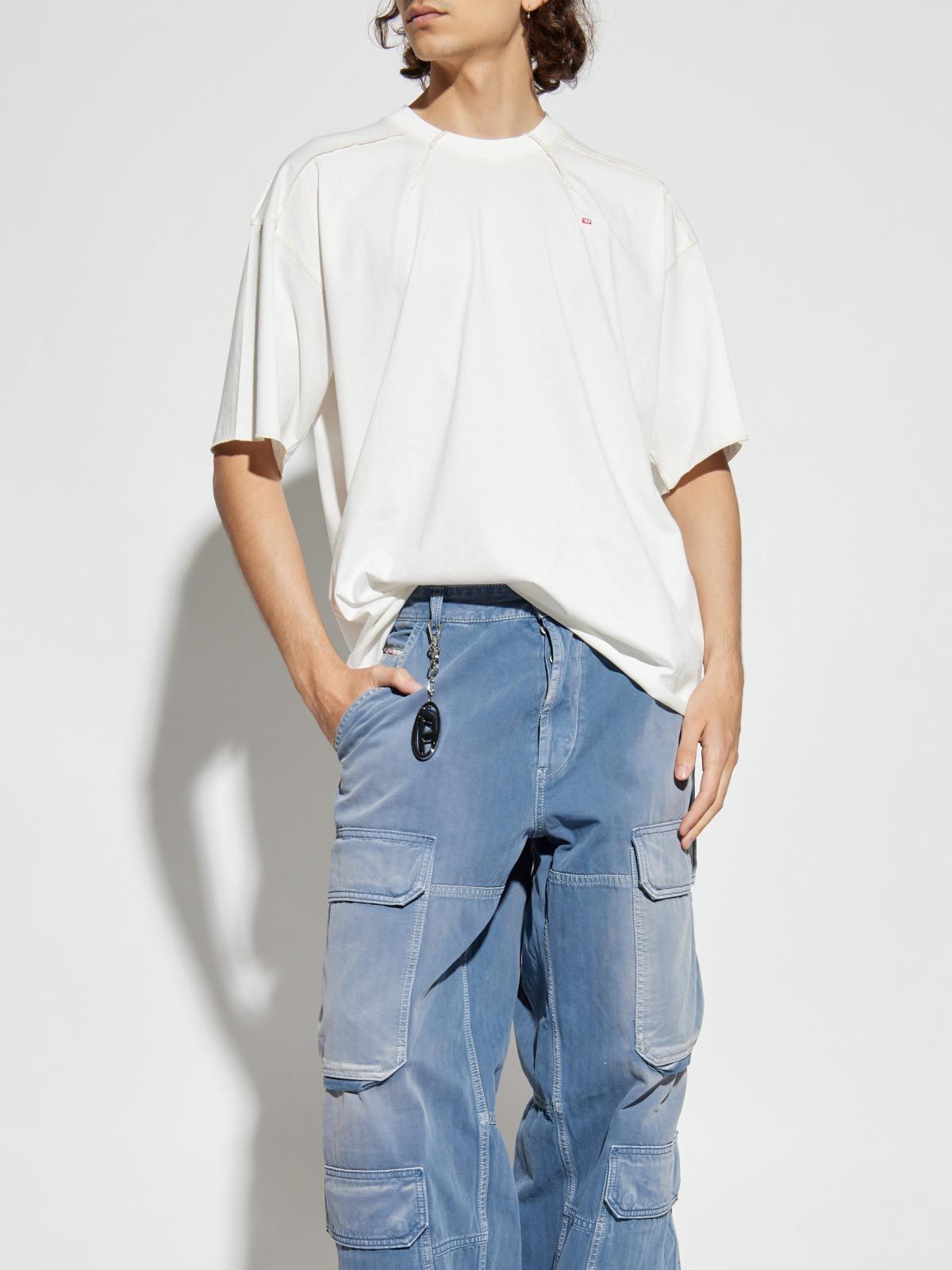 T-shirt crahor white DIESEL