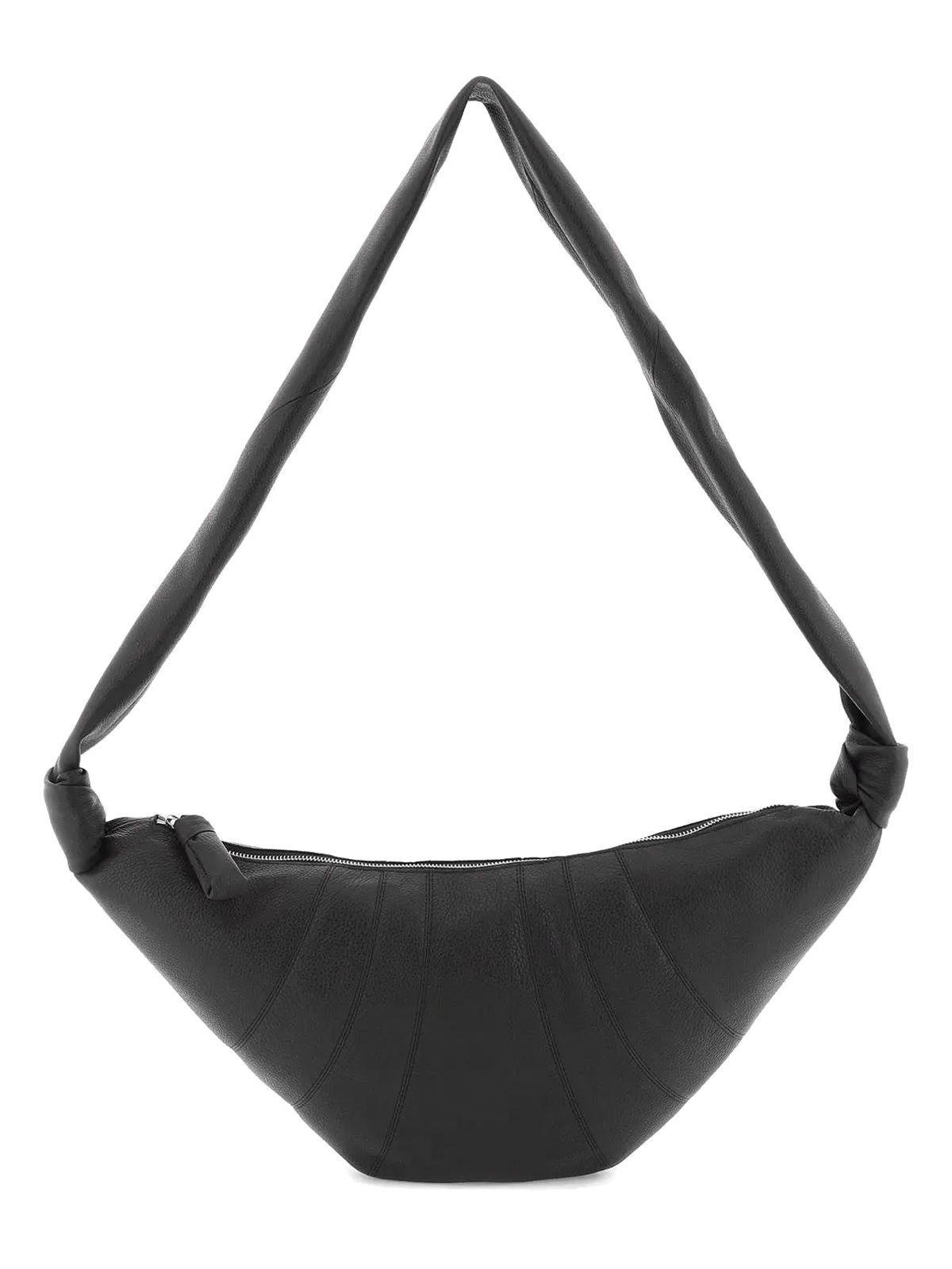 medium croissant bag nero