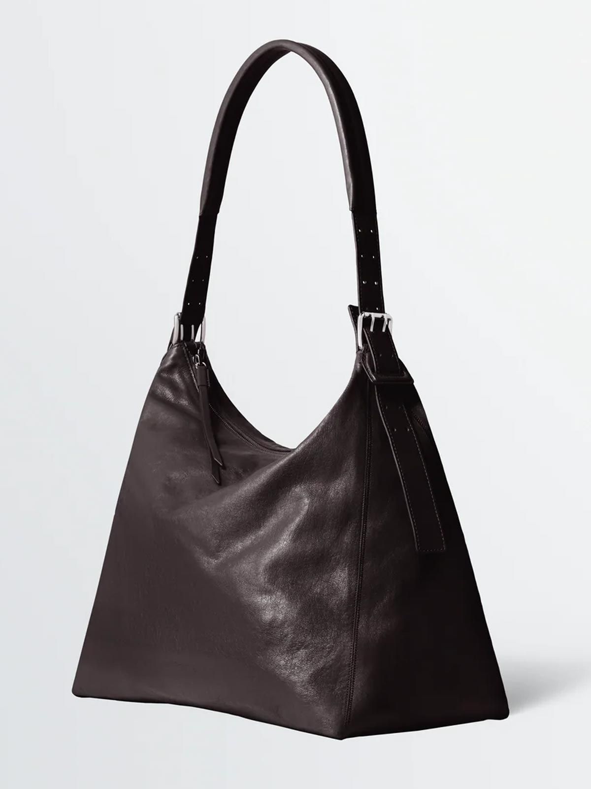 belted hobo bag marrone LEMAIRE