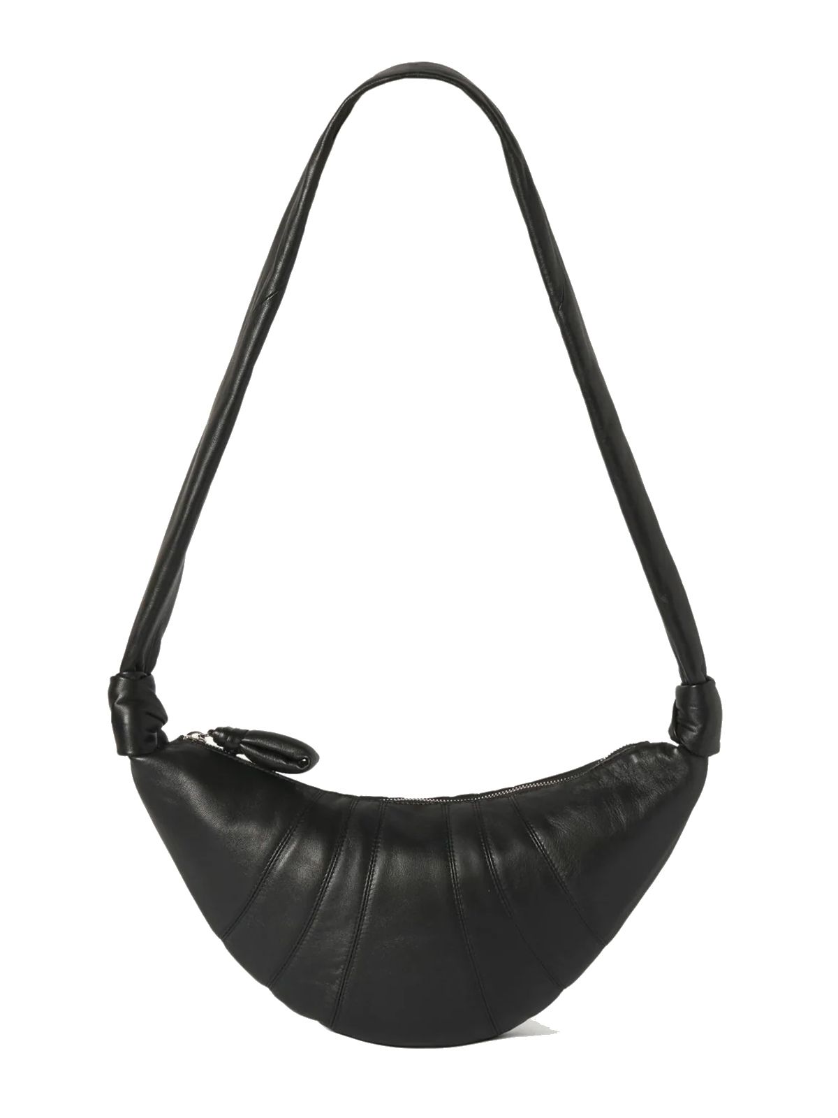 small croissant bag nero