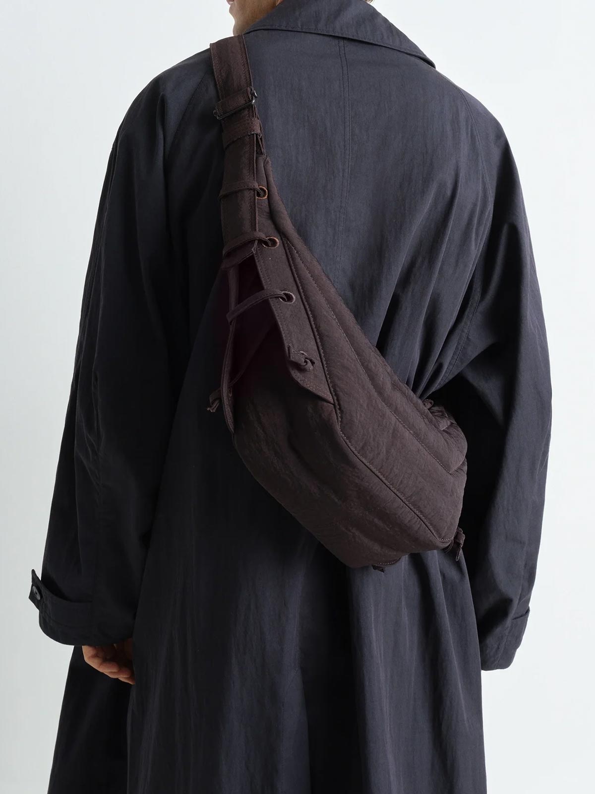 small soft game bag marrone LEMAIRE