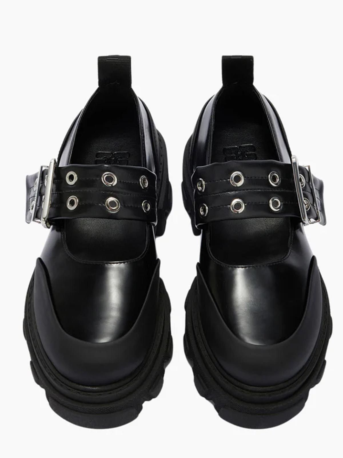 Cleated Ballerina Box Oleatex GANNI