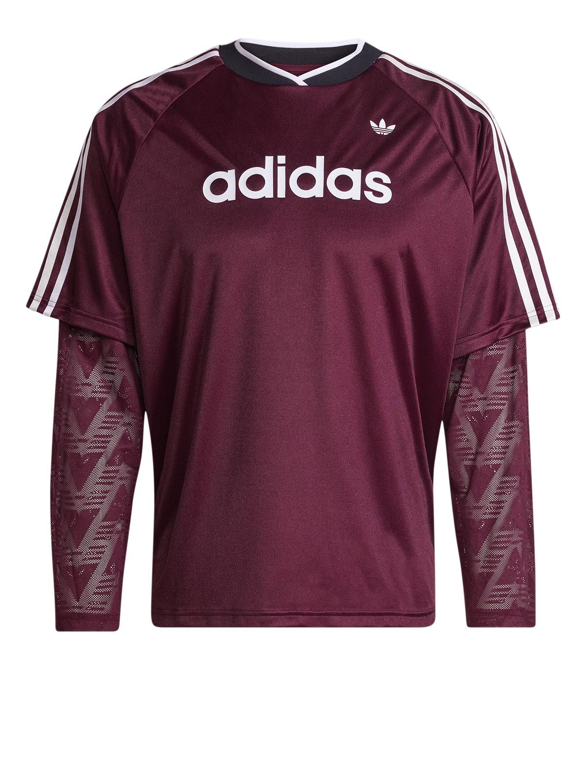 lace ls jersey bordeaux