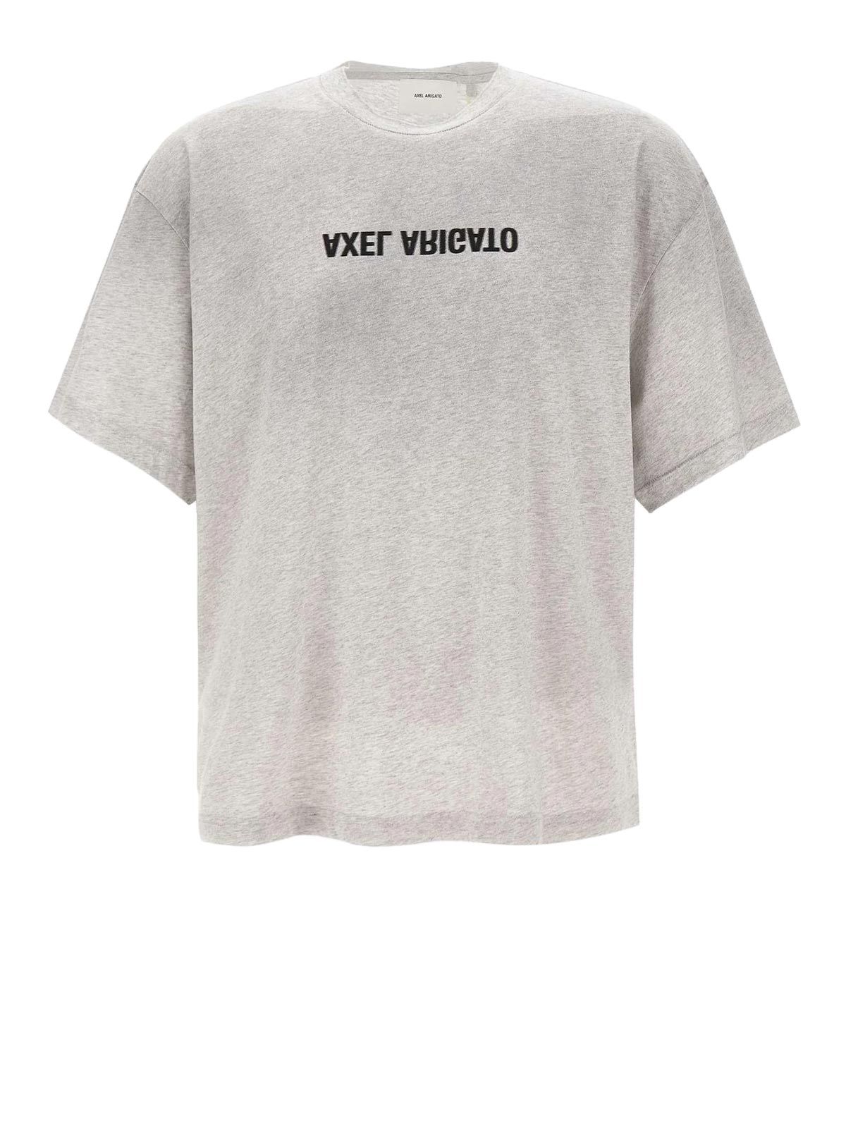 distort spray t-shirt grigio