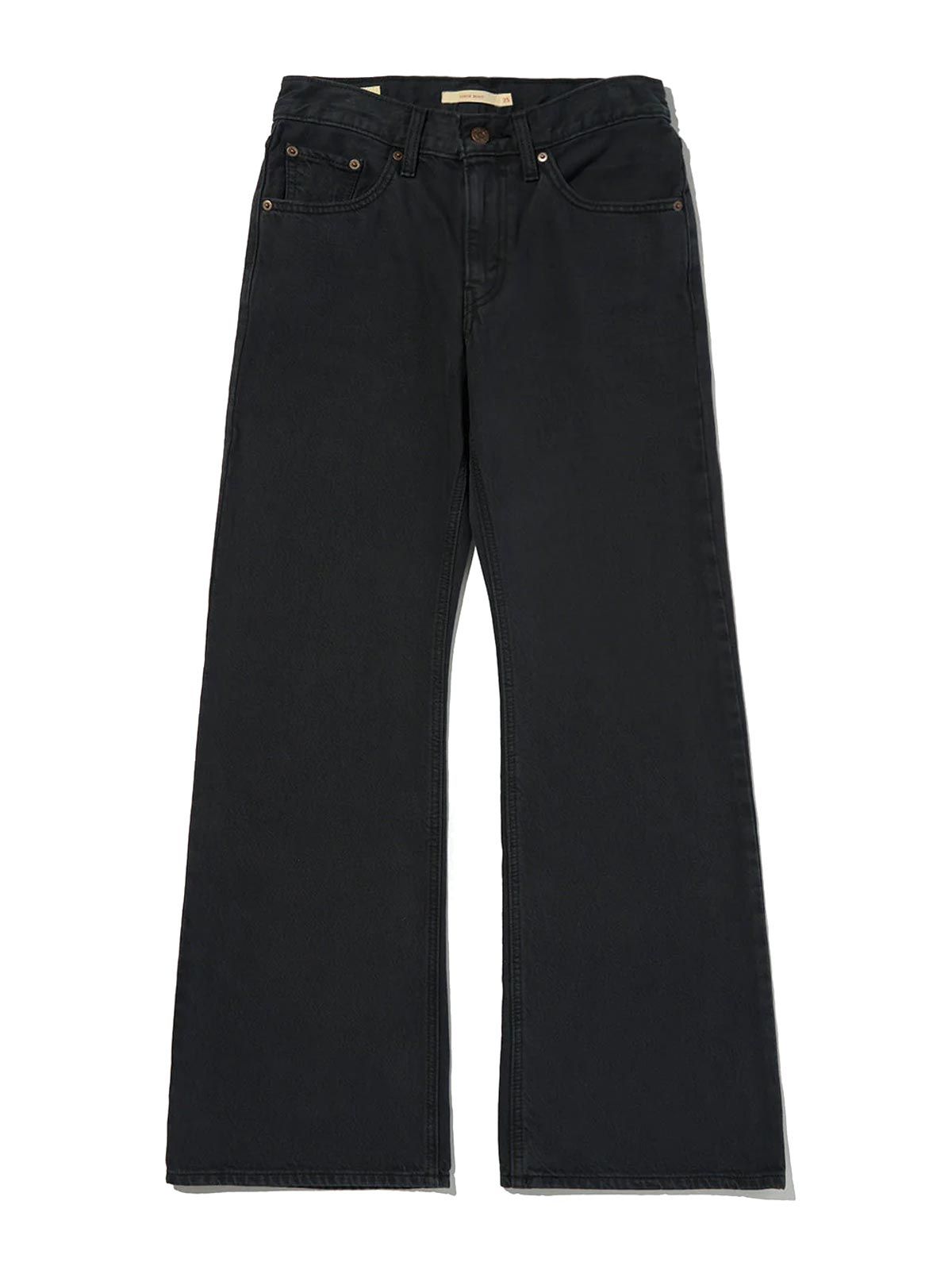 Jeans Loose Boot neri