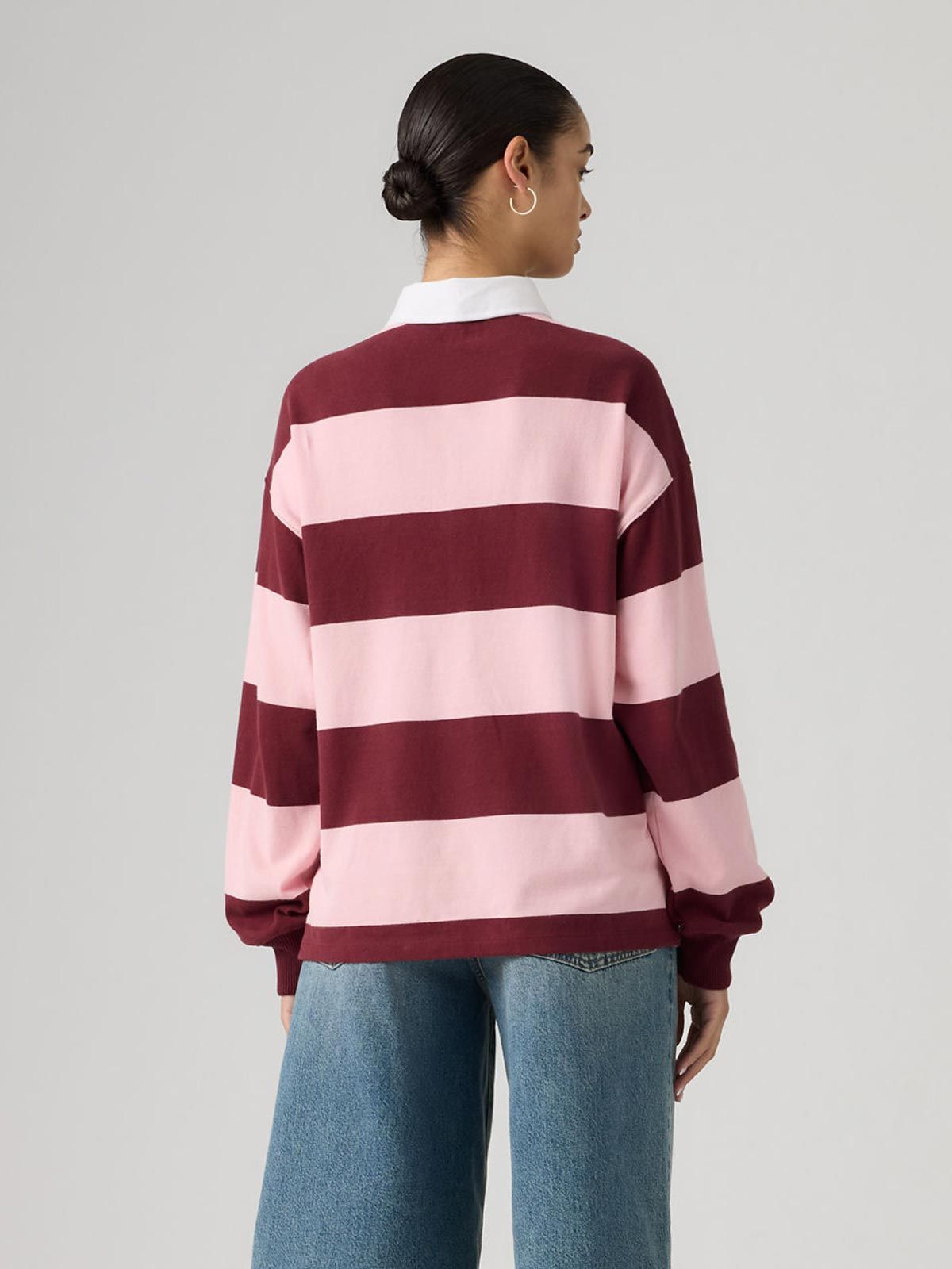 Maglia Reenie Rugby rossa/rosa LEVI'S